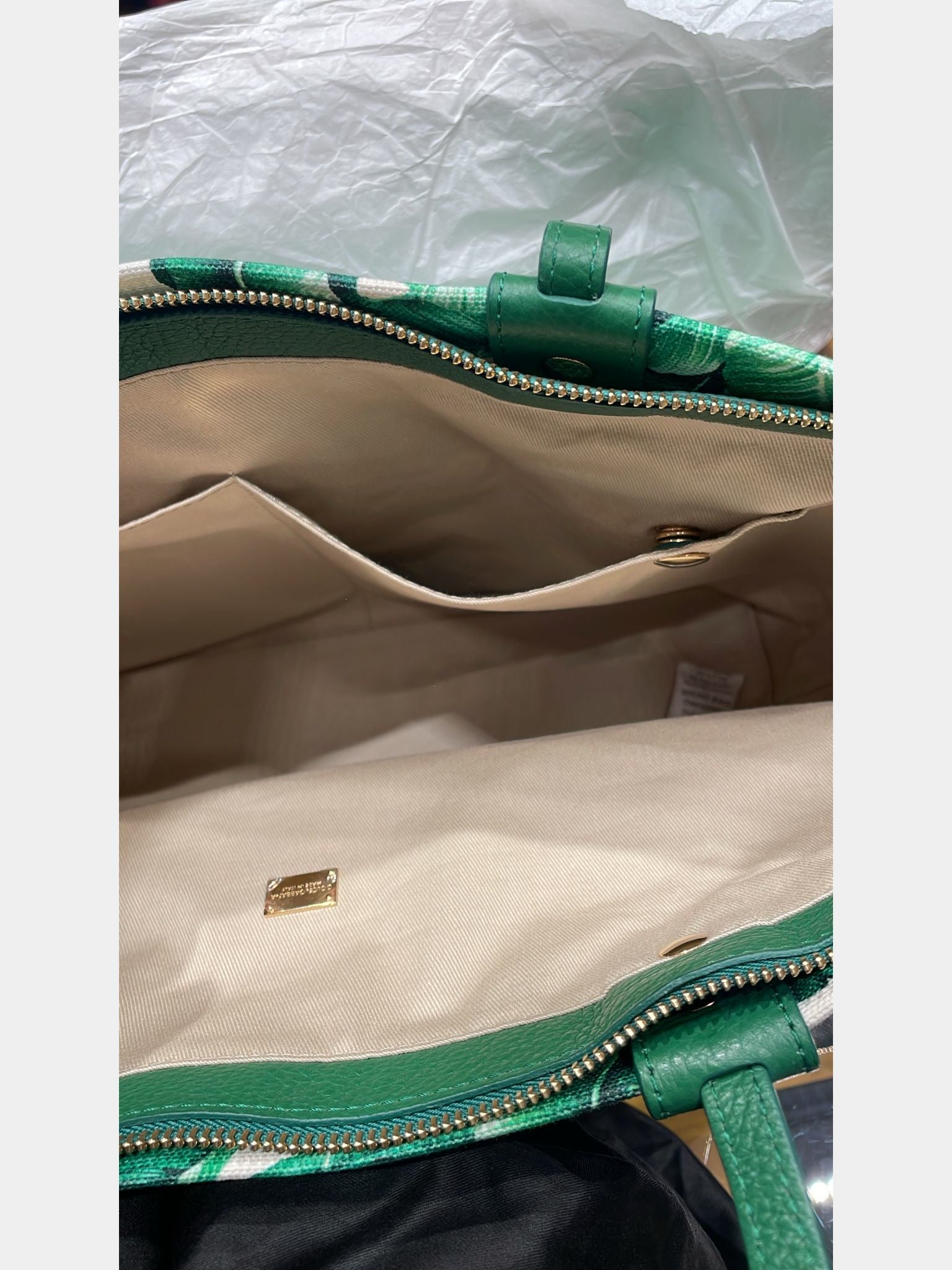 Dolce & Gabbana Shopping Canvas+Vit. BottalatoDolce & Gabbana