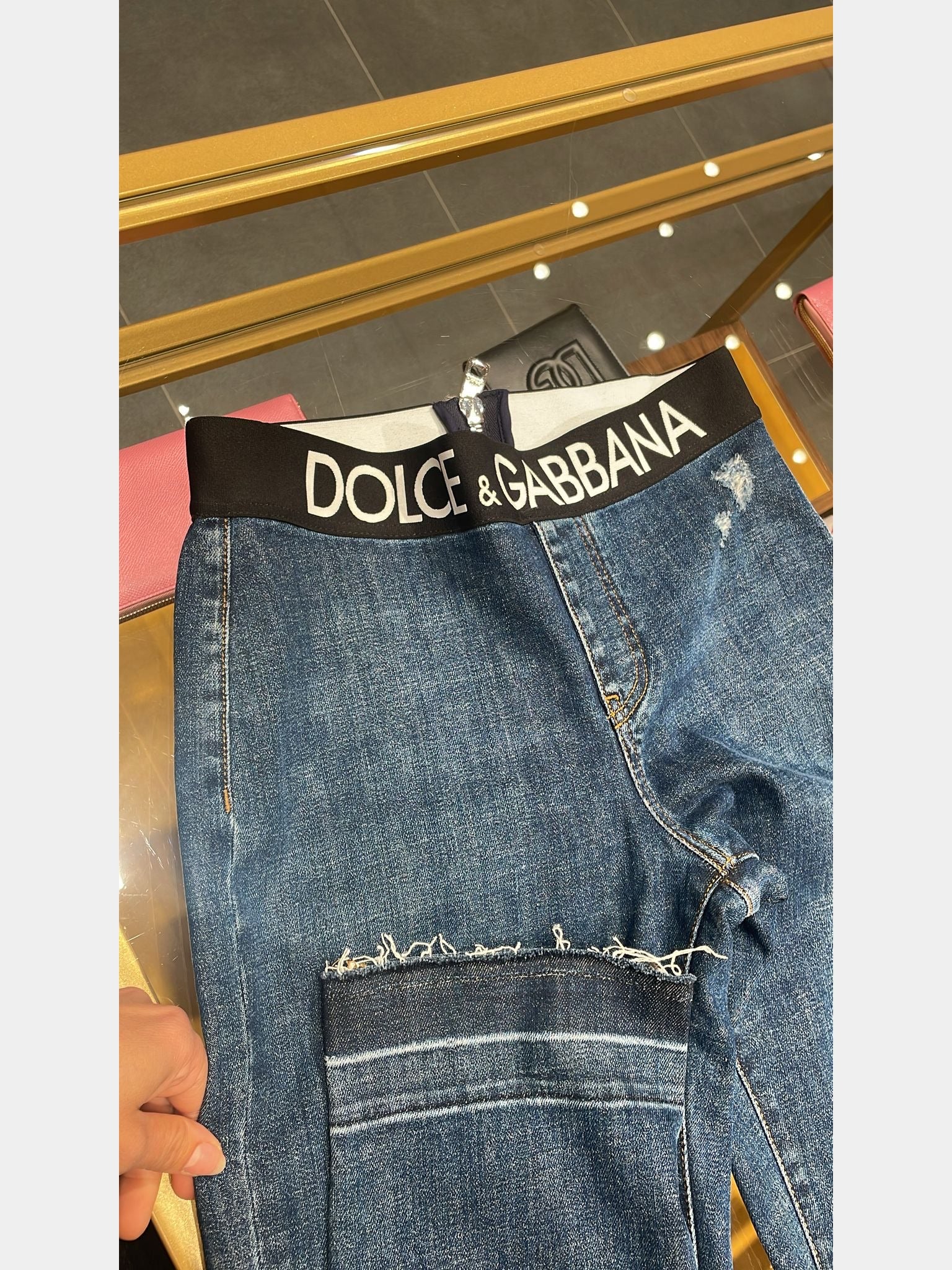 Dolce & Gabbana spodnie damskie Combined ColourDolce & Gabbana