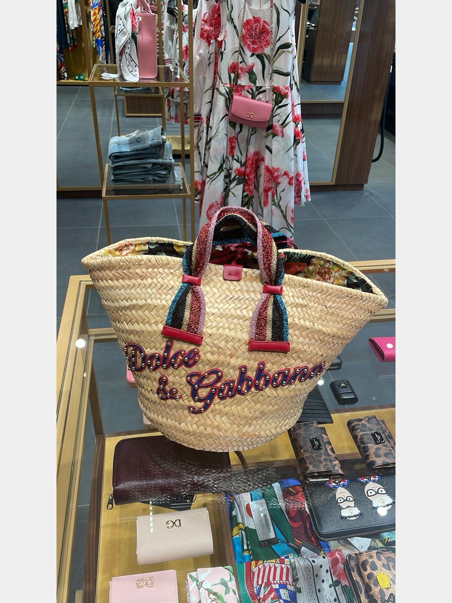 Dolce & Gabbana Straw BagDolce & Gabbana