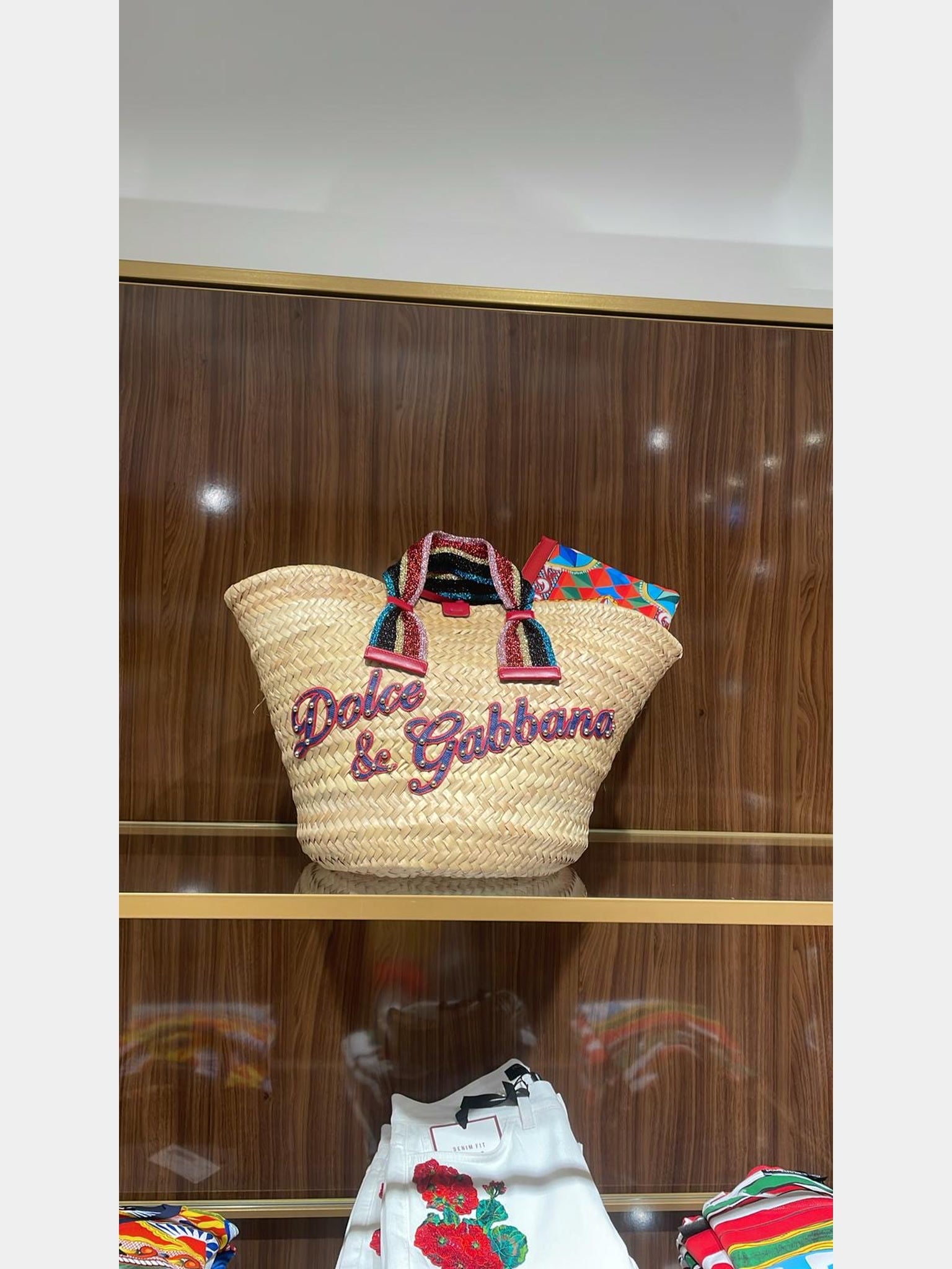 Dolce & Gabbana Straw BagDolce & Gabbana