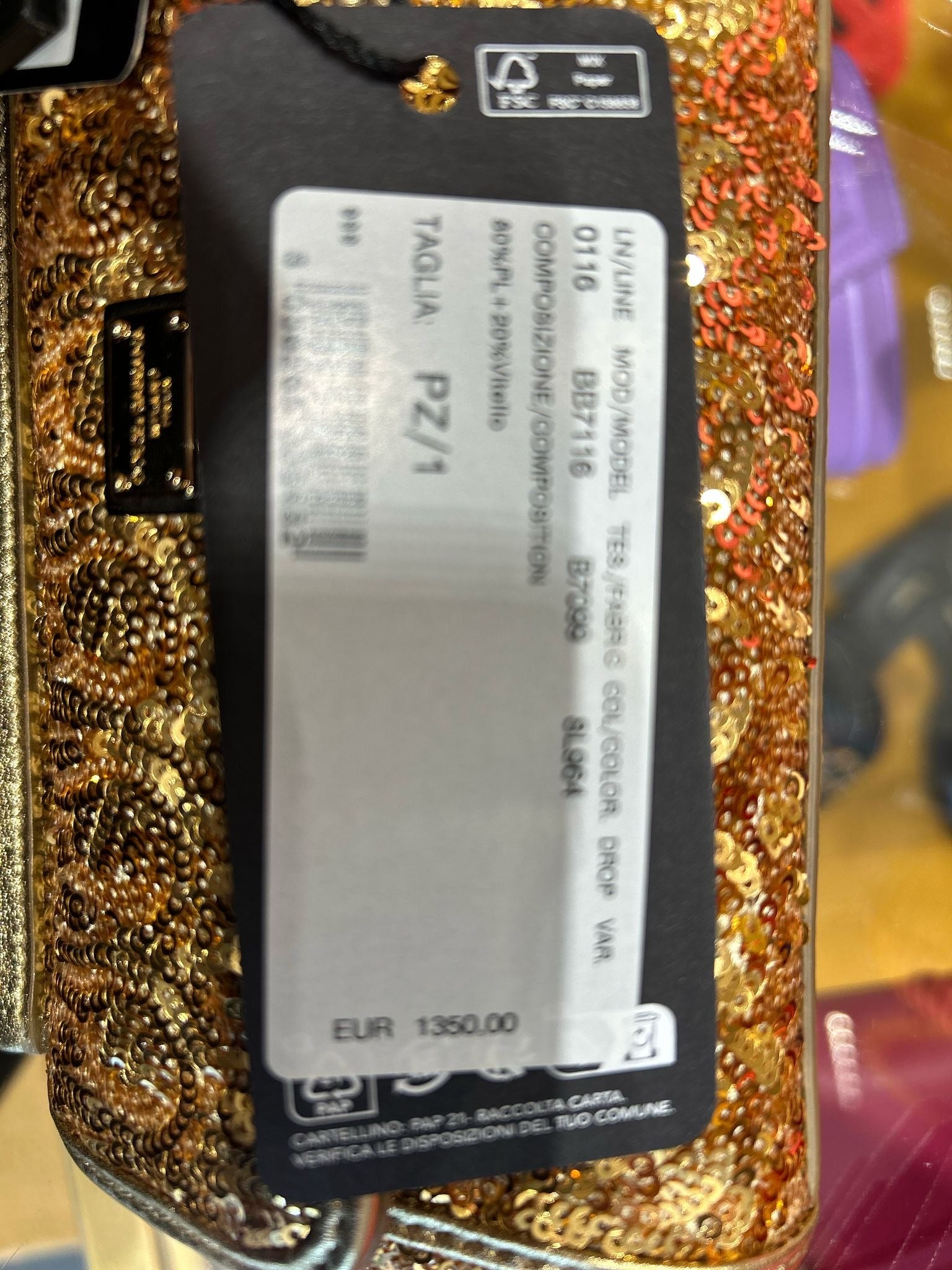 Dolce & Gabbana Taglia PZ/1 BagDolce & Gabbana