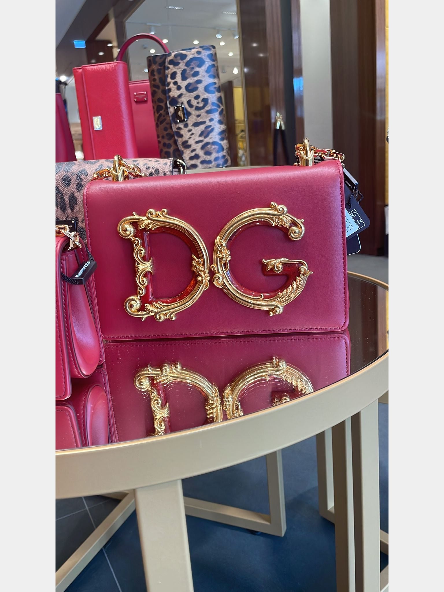 Dolce & Gabbana Torebka Damska Poppy Red Shoulder BagDolce & Gabbana