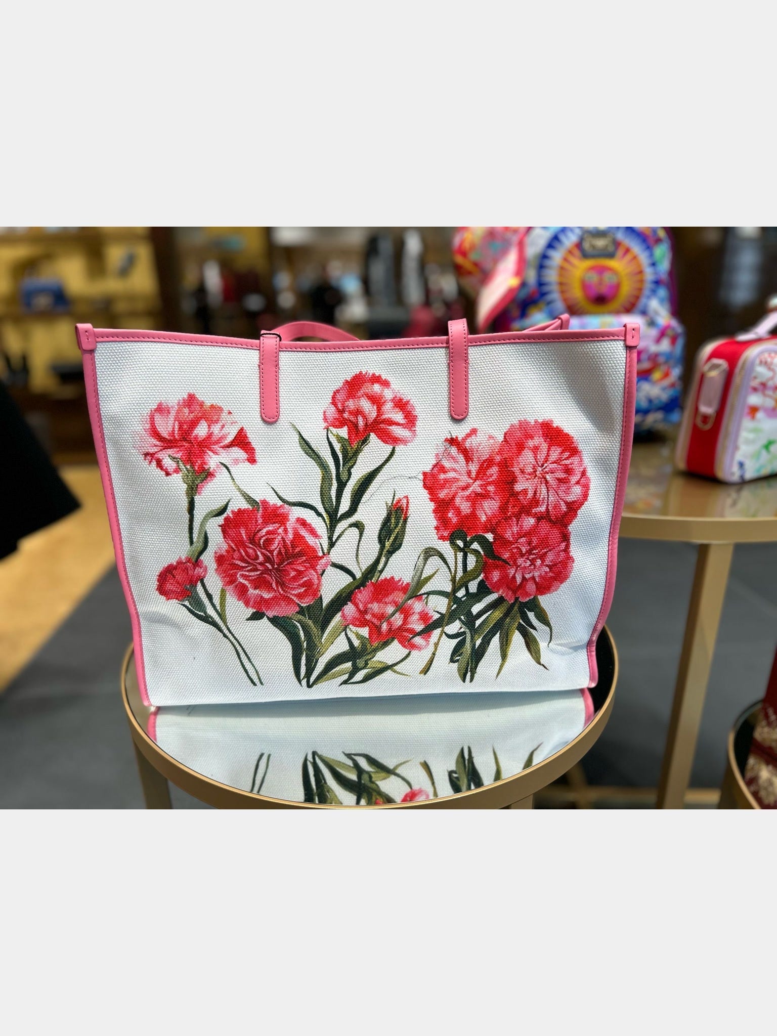 Dolce & Gabbana Tote Bag FlowerDolce & Gabbana