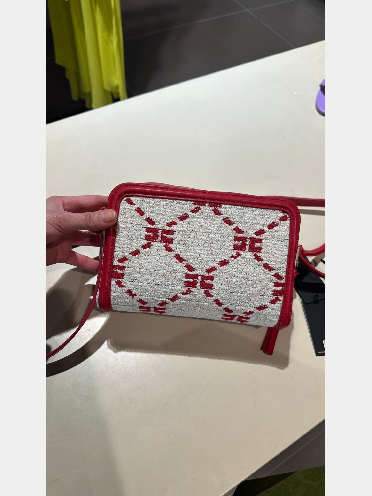 Elisabetta Franchi Burro/RossoElisabetta Franchi