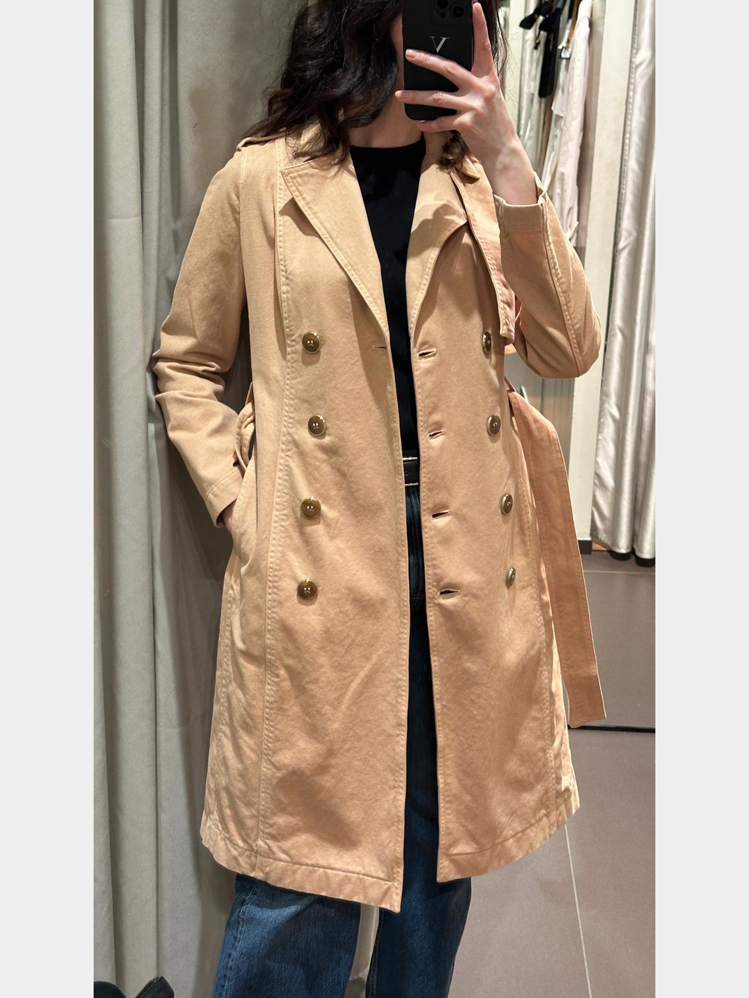 Elisabetta Franchi Caramel CoatElisabetta Franchi