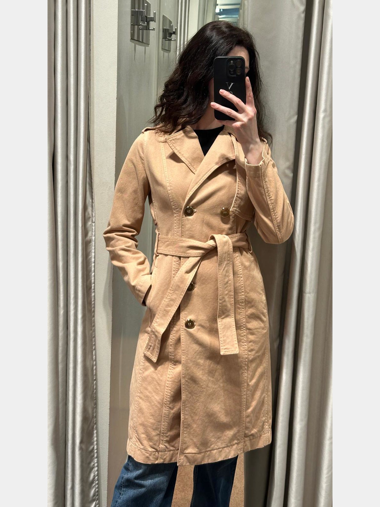 Elisabetta Franchi Caramel CoatElisabetta Franchi