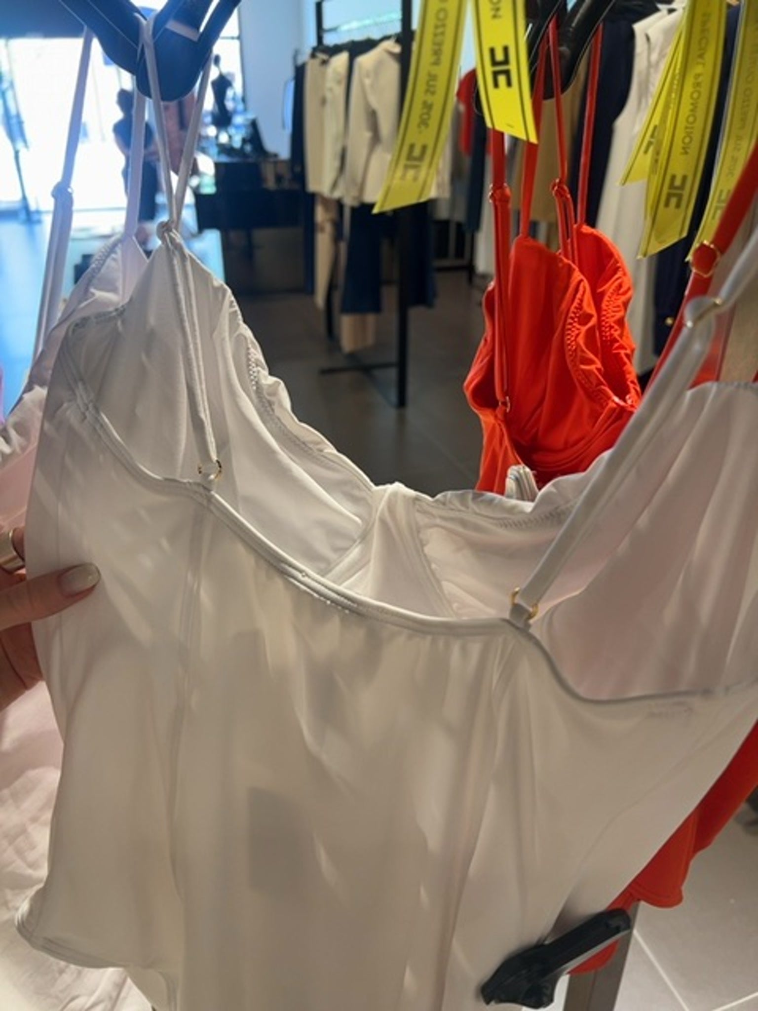 Elisabetta Franchi Damska koszula AvorioElisabetta Franchi