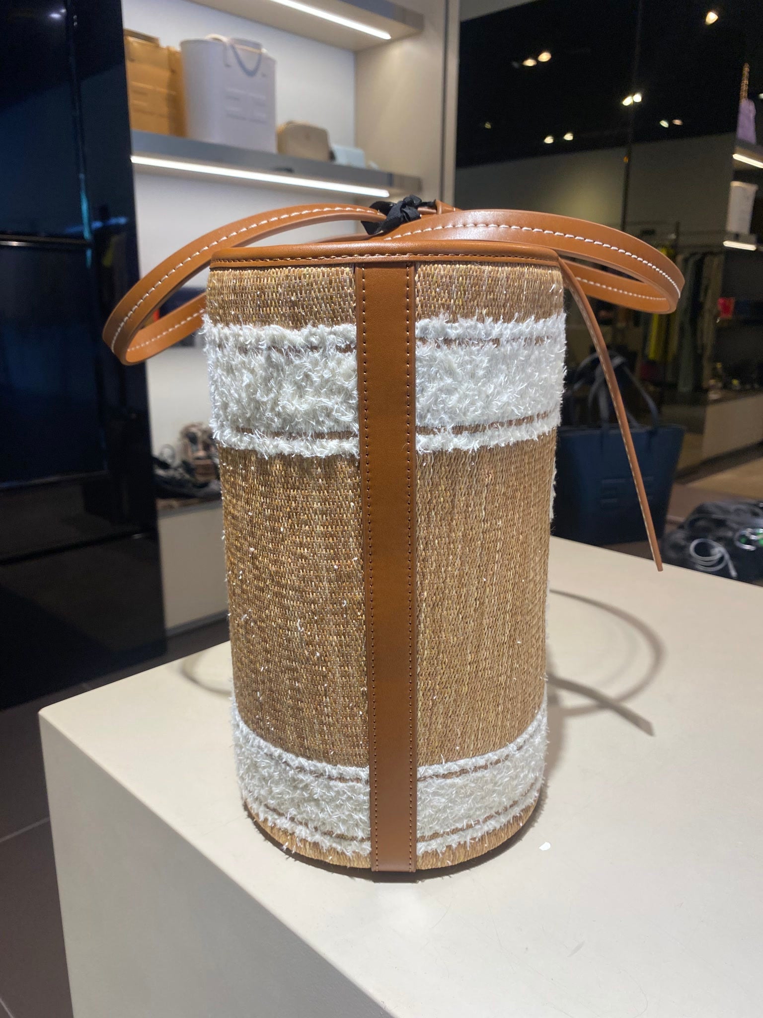 Elisabetta Franchi Damska torebka Paglia/BurroElisabetta Franchi