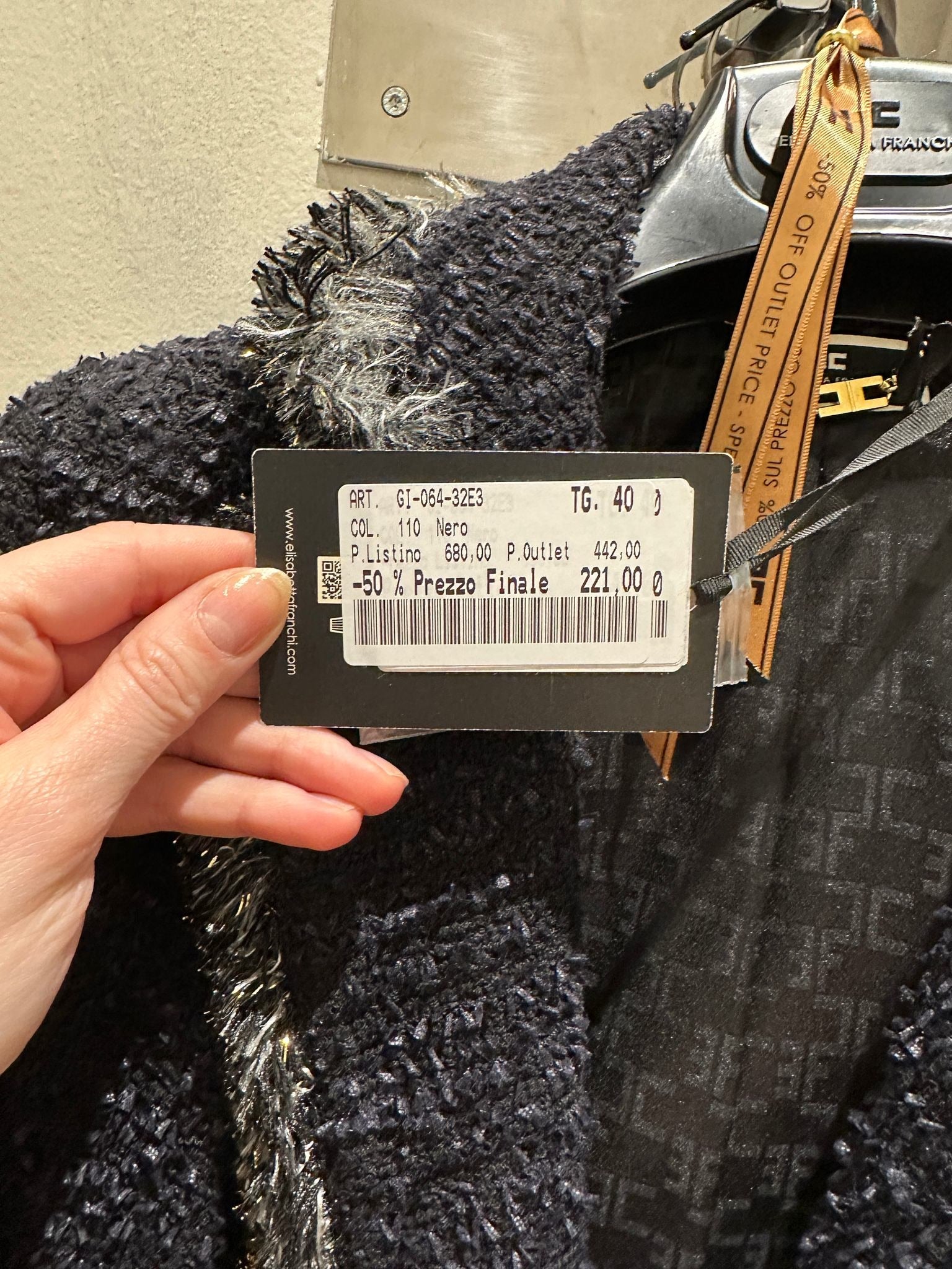 Elisabetta Franchi NeroElisabetta Franchi