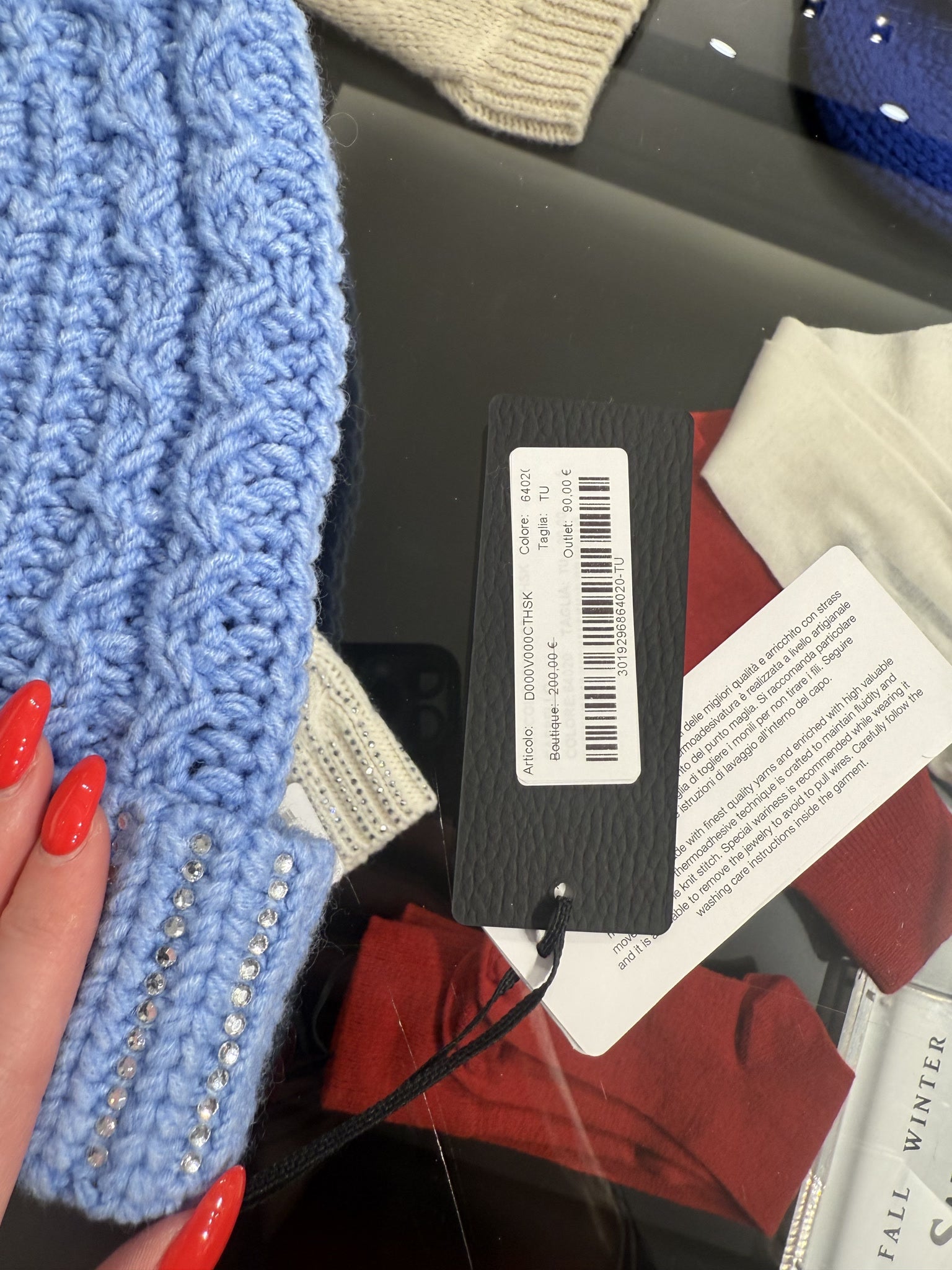 Ermanno Scervino Blue HatErmanno Scervino