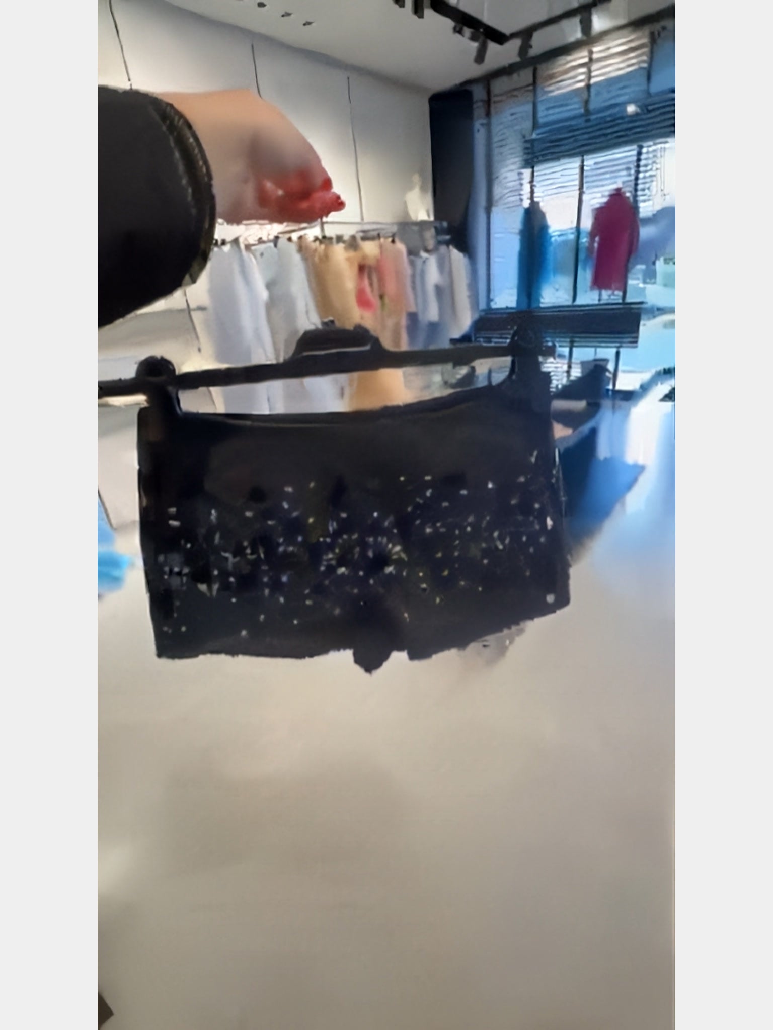 Ermanno Scervino Embellished Black ShortsErmanno Scervino