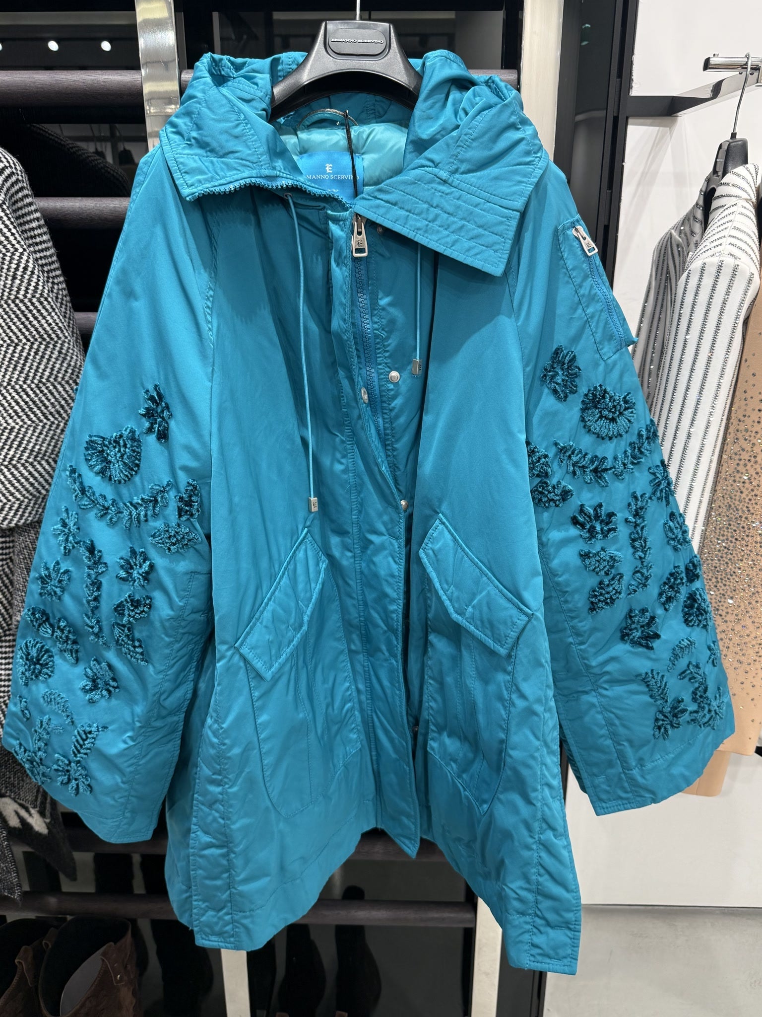 Ermanno Scervino Embroidered CoatErmanno Scervino