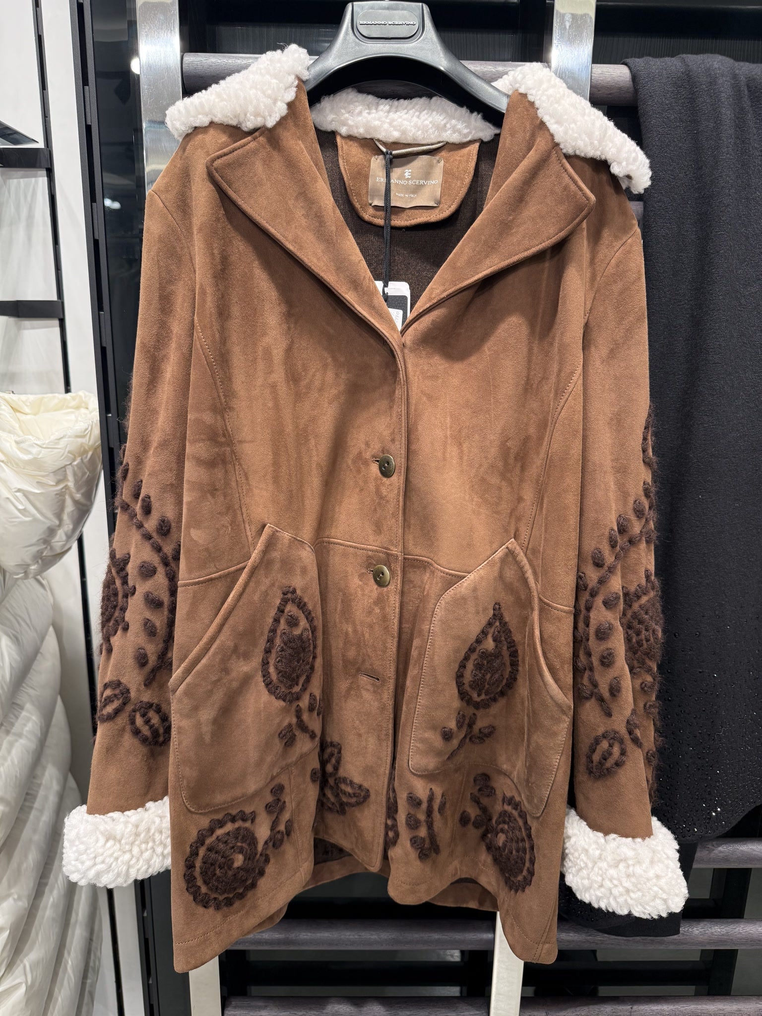 Ermanno Scervino Embroidered Motif JacketErmanno Scervino