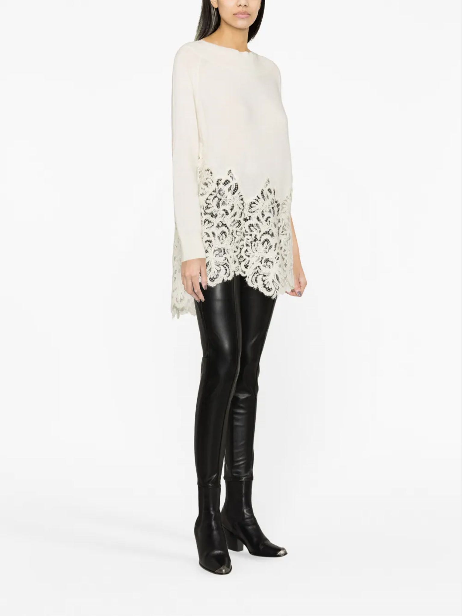 Ermanno Scervino Leather PantsErmanno Scervino