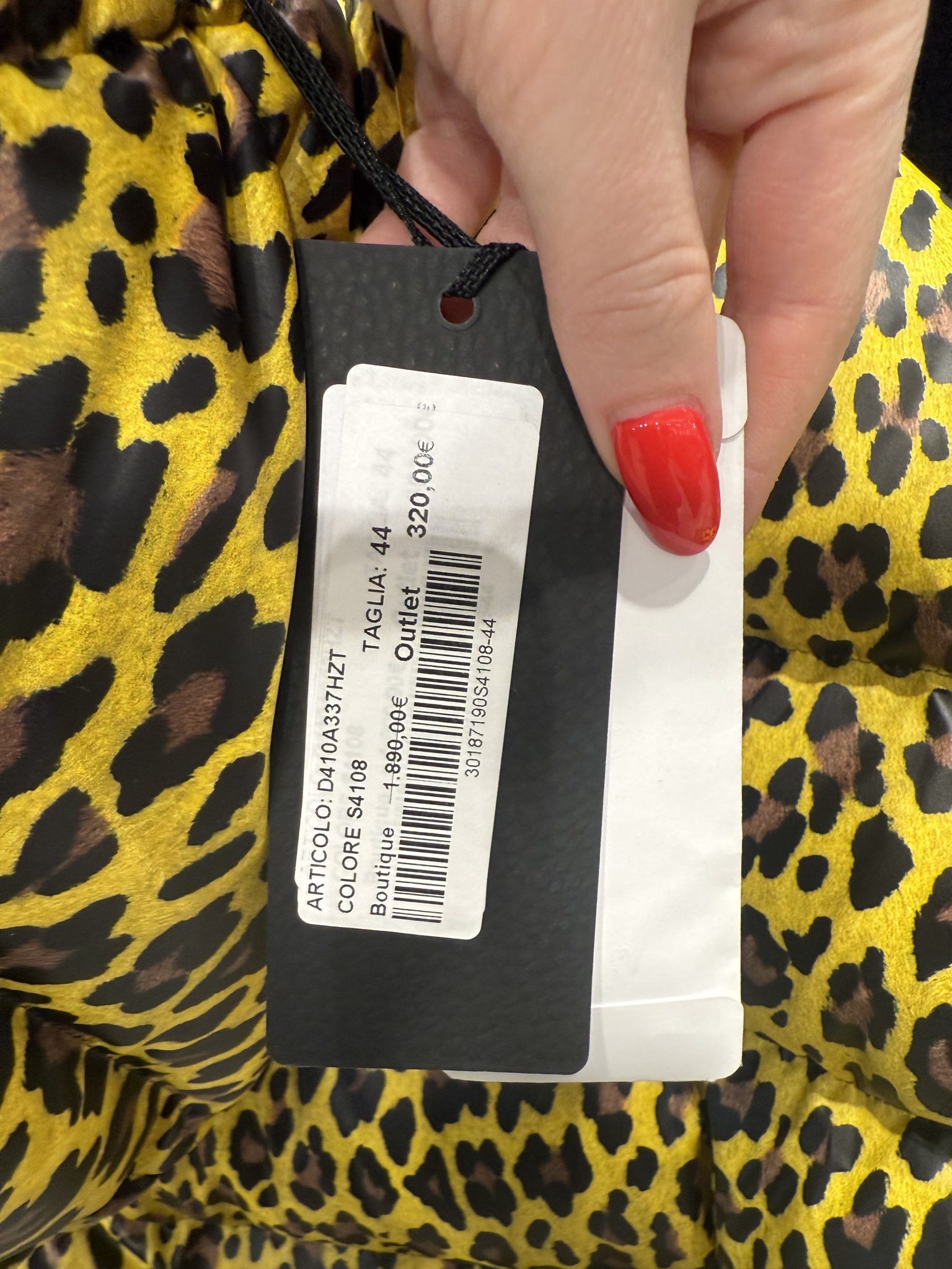 Ermanno Scervino Ocelot JacketErmanno Scervino