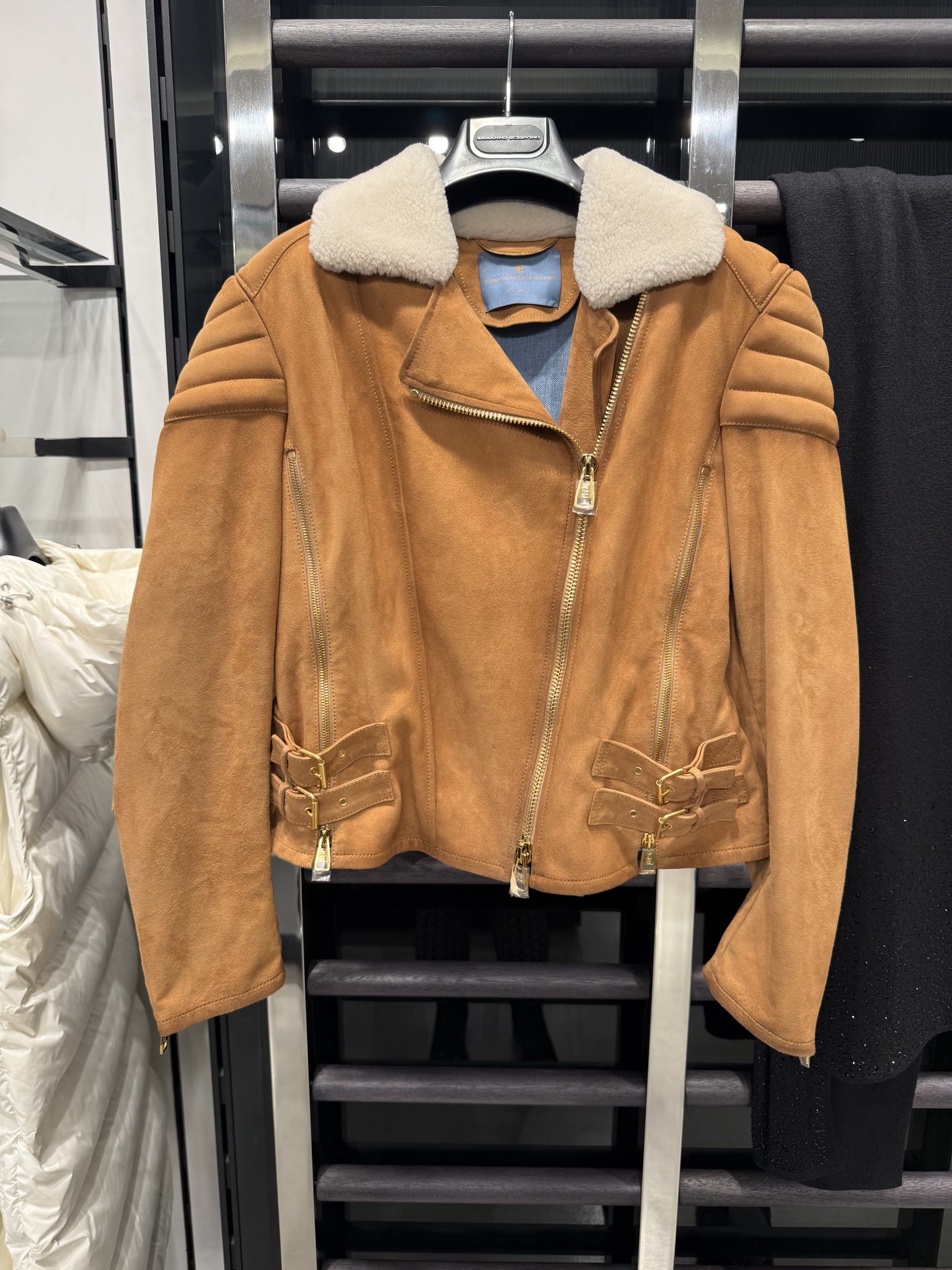 Ermanno Scervino Tan JacketErmanno Scervino