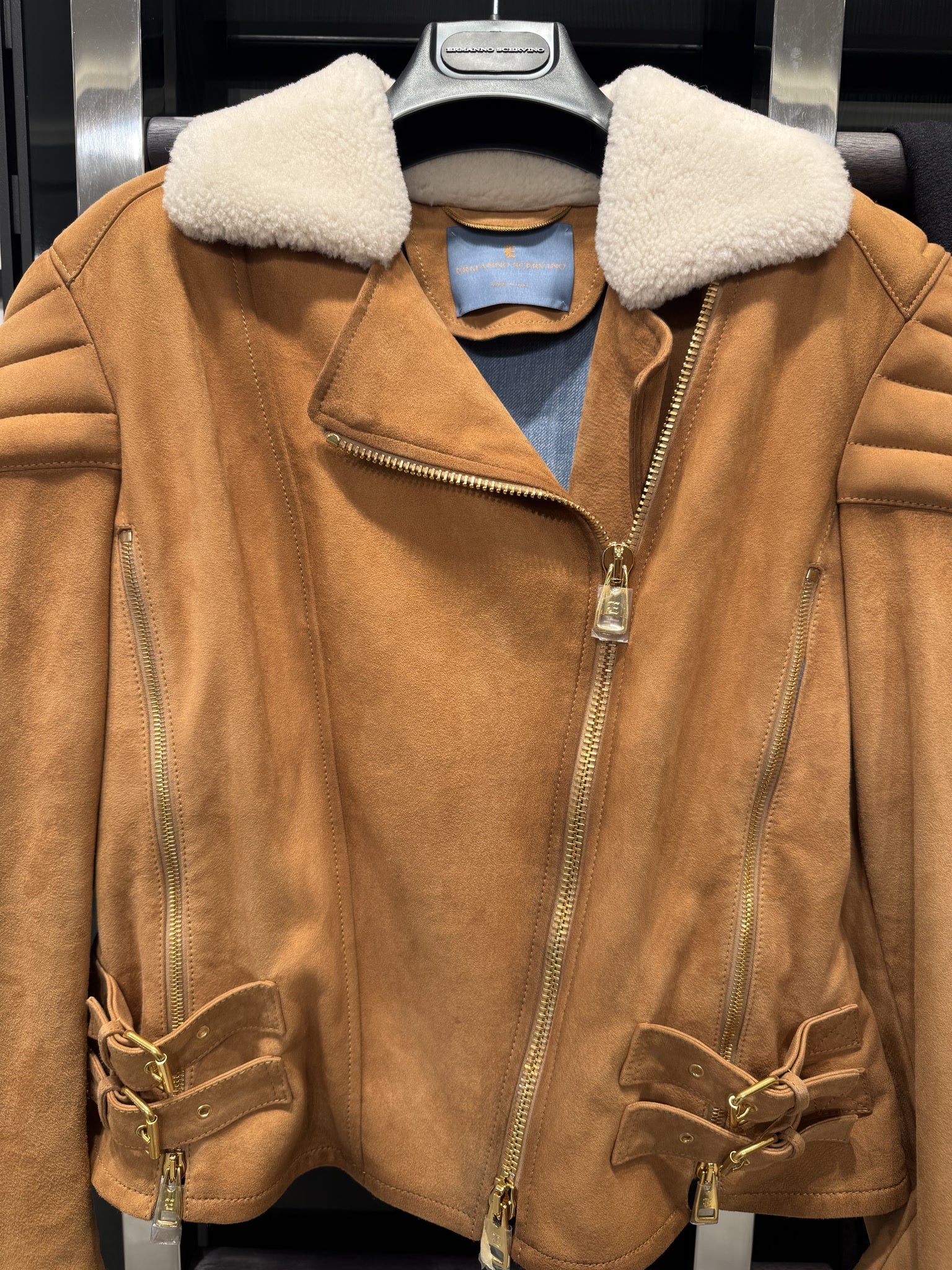 Ermanno Scervino Tan JacketErmanno Scervino