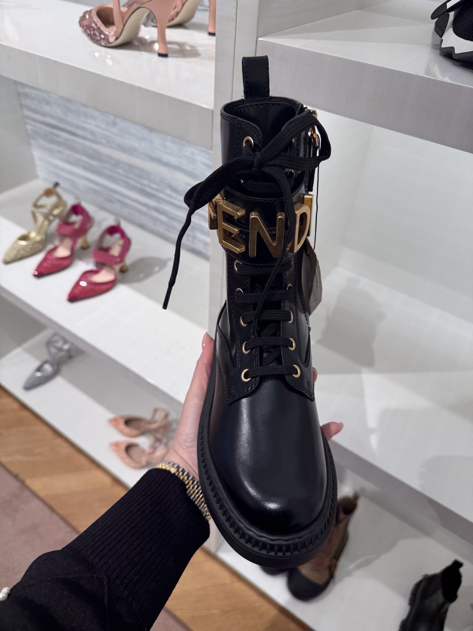 Fendi Biker Ankle BootsFendi