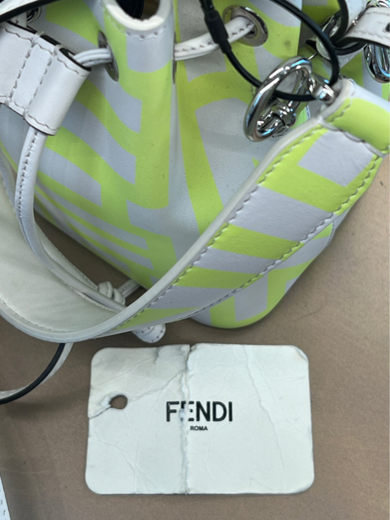 Fendi by Marc Jacobs Mon TresorWhite Leather Mini - BagFendi
