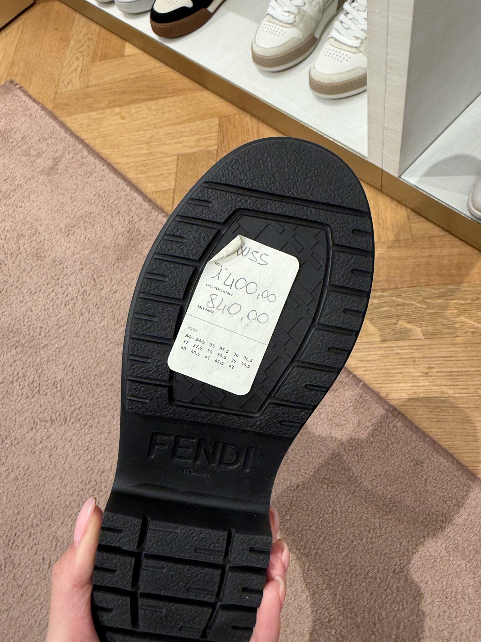 Fendi Delfina Leather Biker BootsFendi