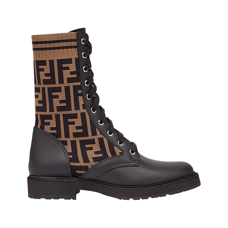 Fendi Fendi FF Rockoko Biker TabaccoFendi