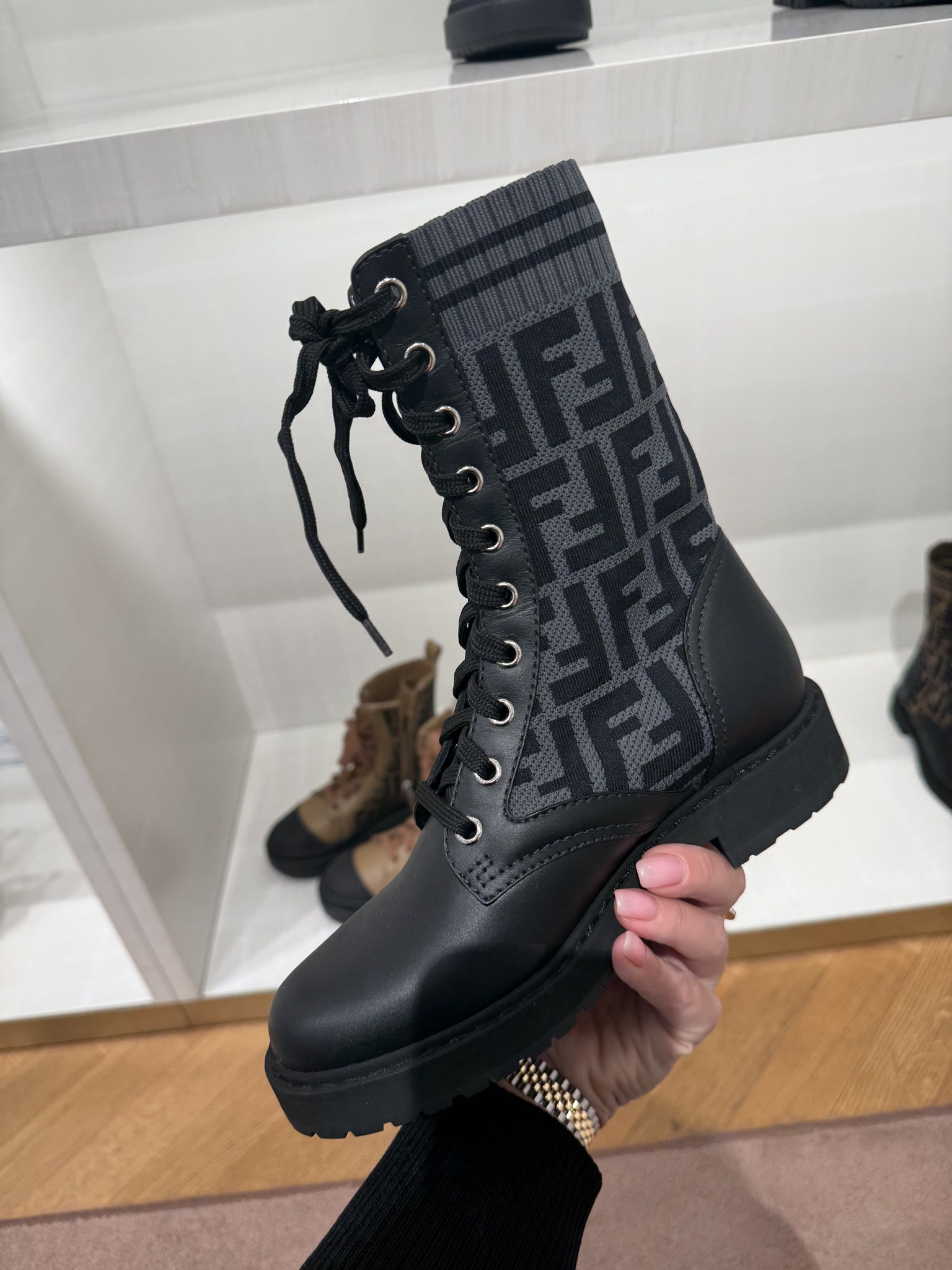 Fendi Fendi FF Rockoko BikerFendi