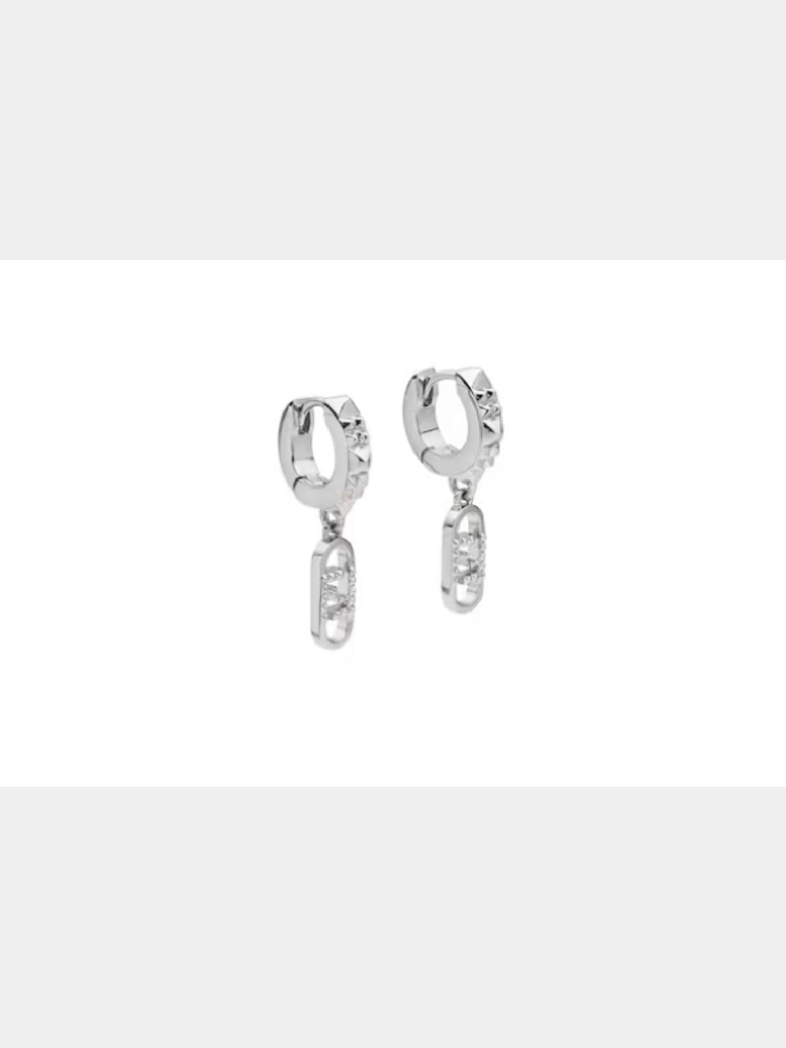 Fendi O’Lock Earrings silverFendi