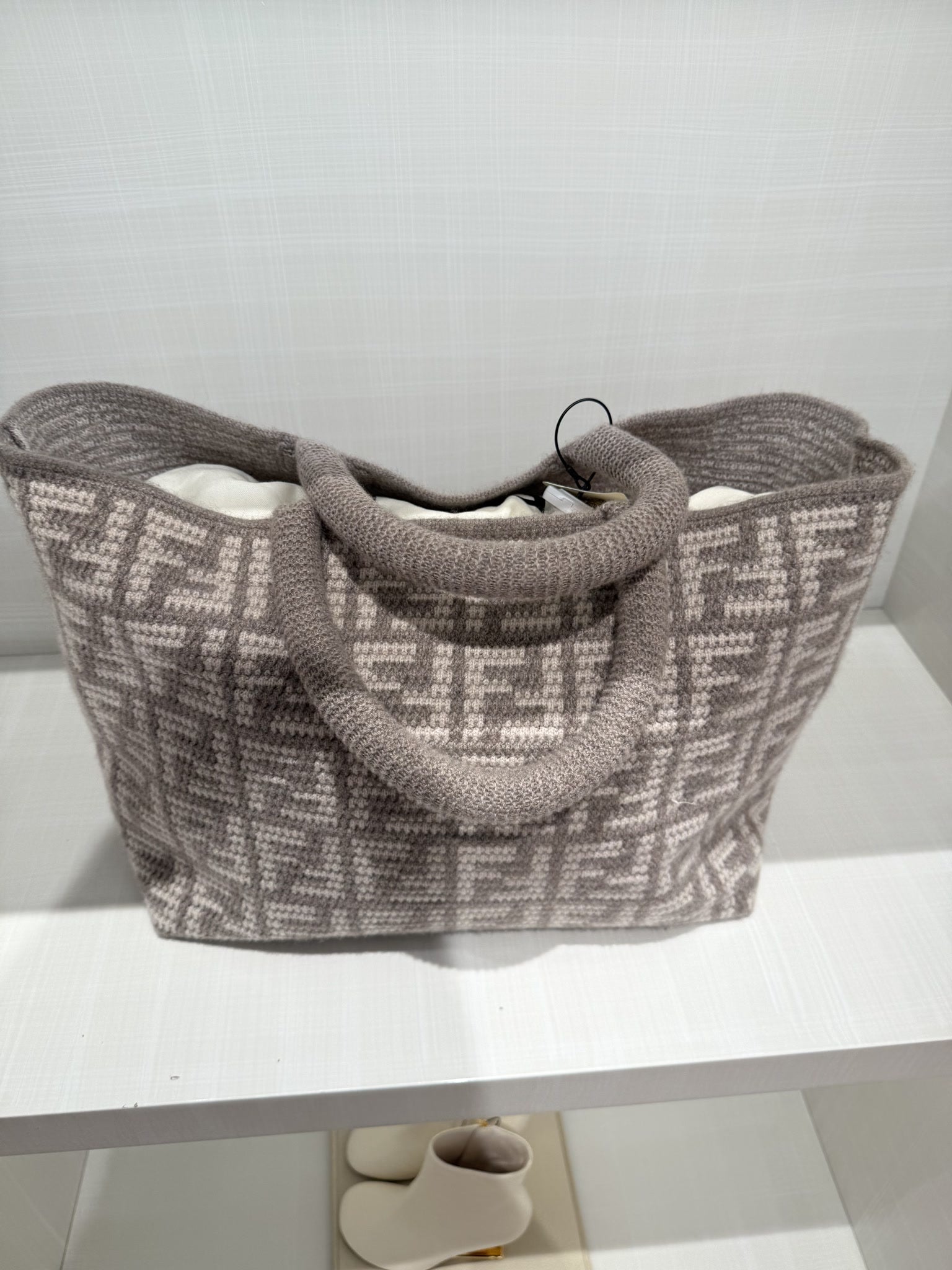 Fendi Shopping Bag Shopper Fabric TortoraFendi