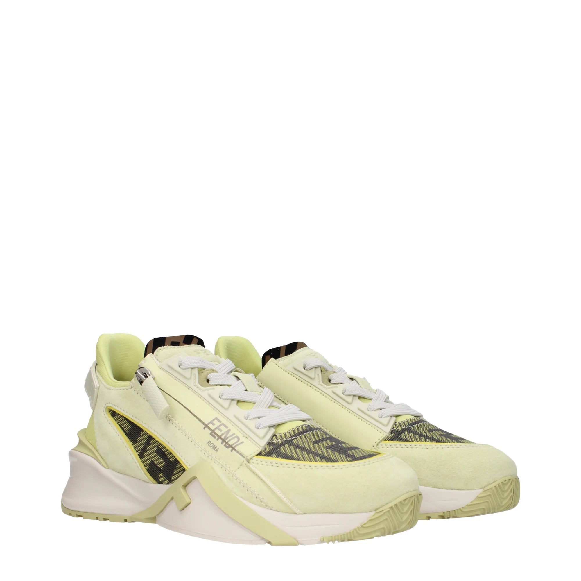 Fendi Sneakers Flow Donna CamoscioFendi