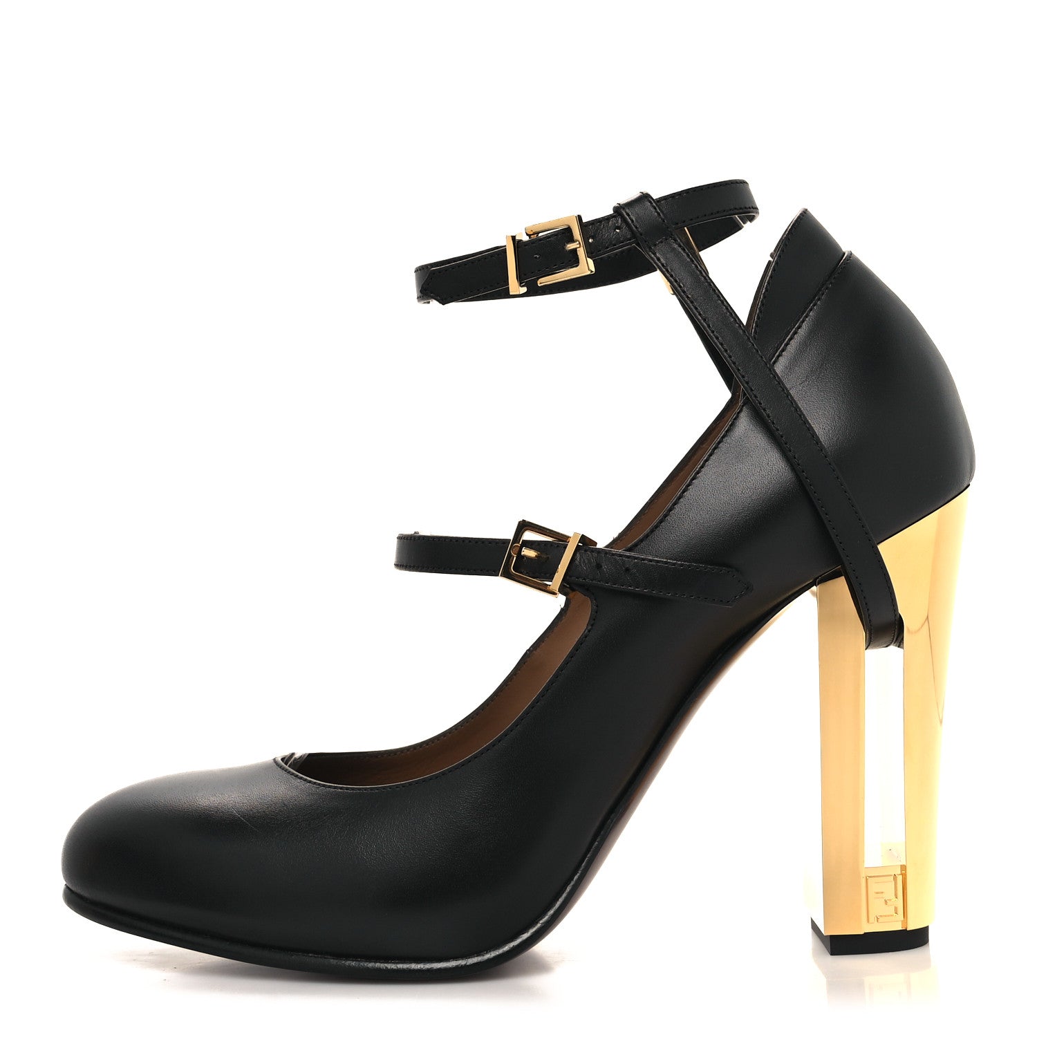 Fendi Vitello Delfina High Heel PumpsFendi