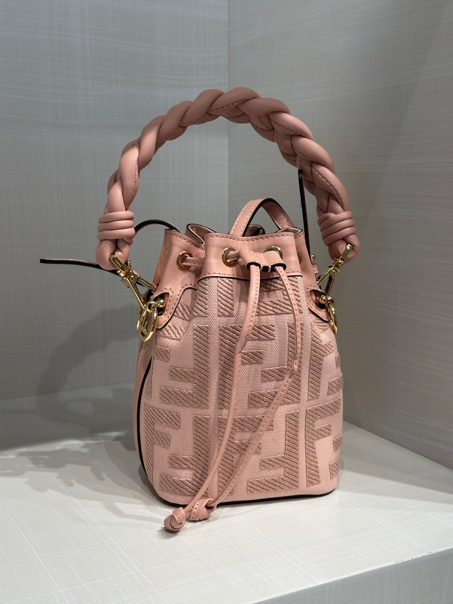 Fendi W. Mini Bag Mon Tresor Baby PinkFendi