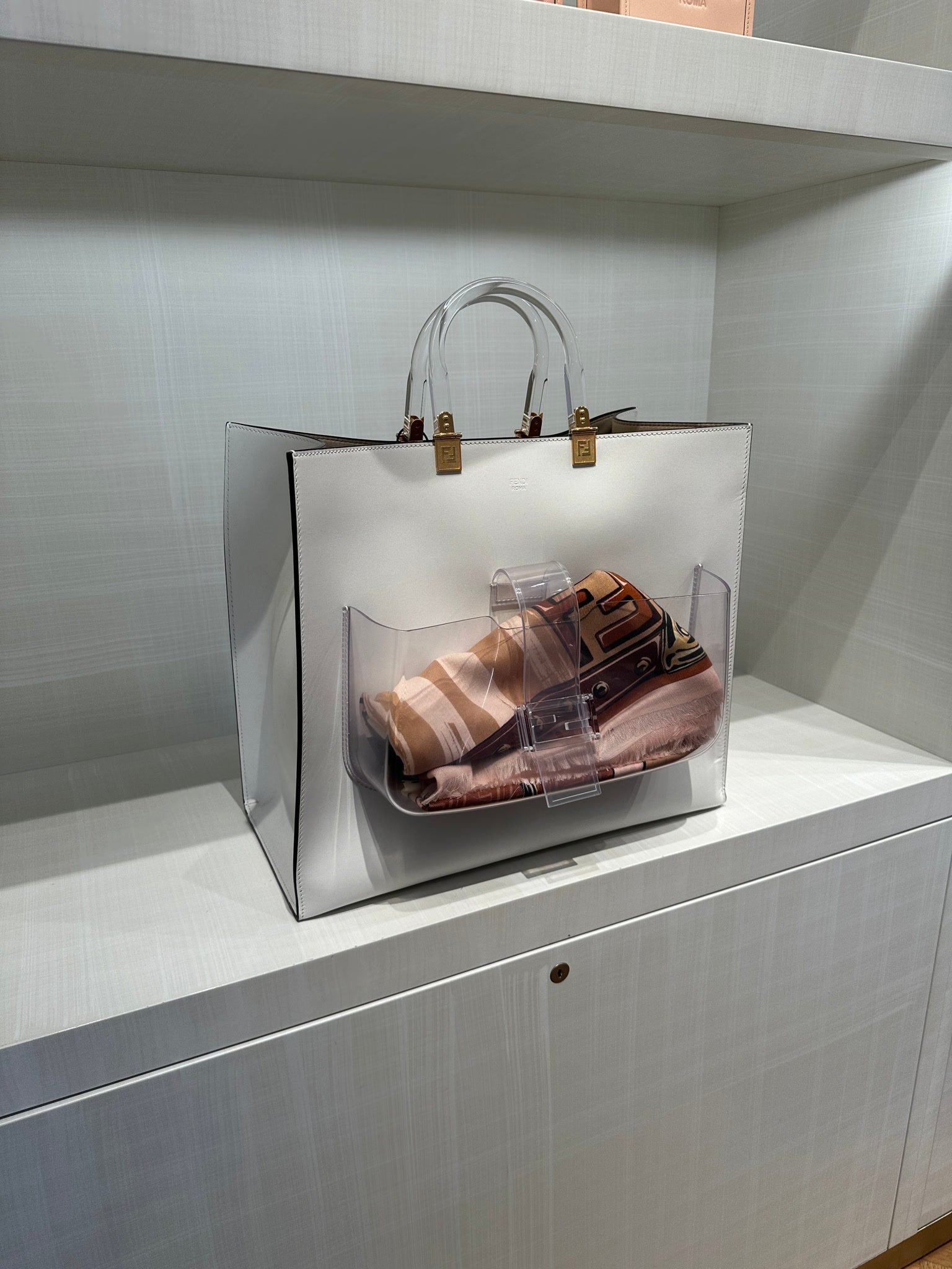 Fendi W. Shopping Bag SunshineFendi