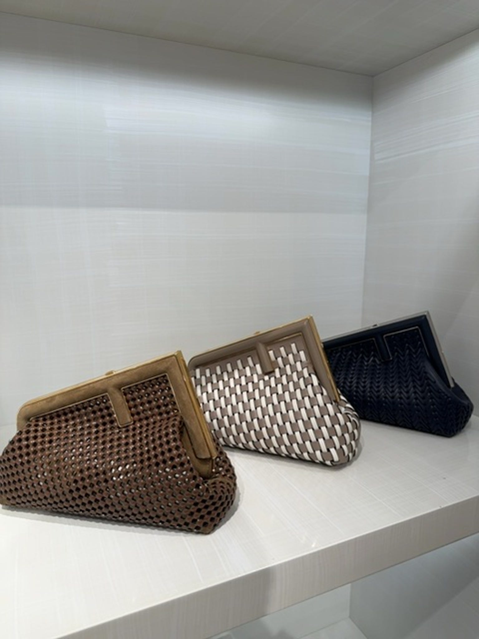 Fendi W.Pochette Bag/Fendi First/GoatLeather+Inside Rovere+OSFendi