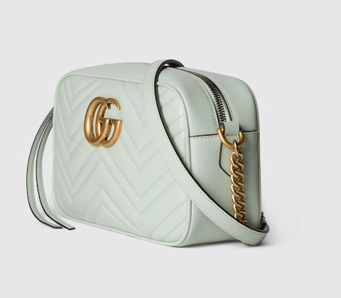 GG Marmont small camera bag light greenGucci