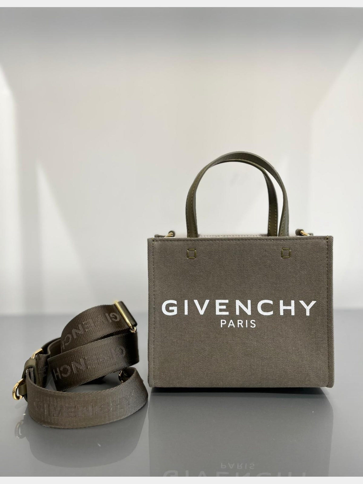 Givenchy Damska torebka mini Dark KhakiGivenchy
