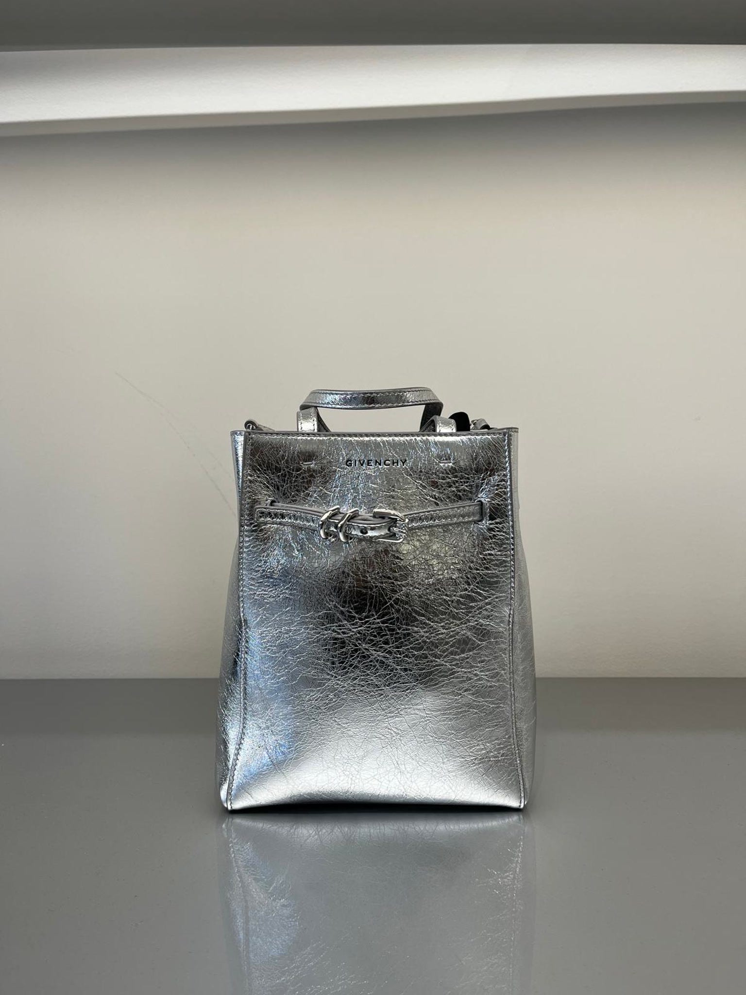 Givenchy Damska torebka srebrnaGivenchy