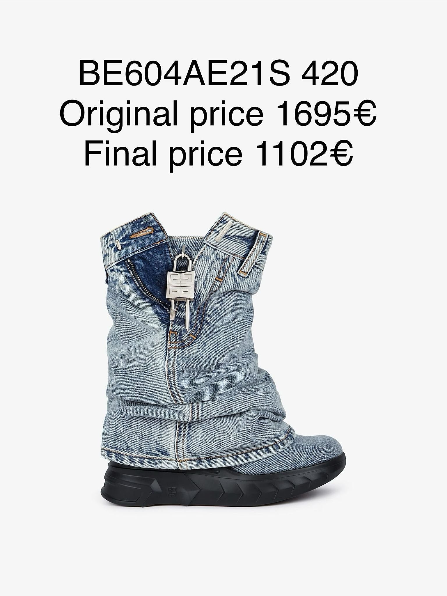 Givenchy Denim BootsGivenchy