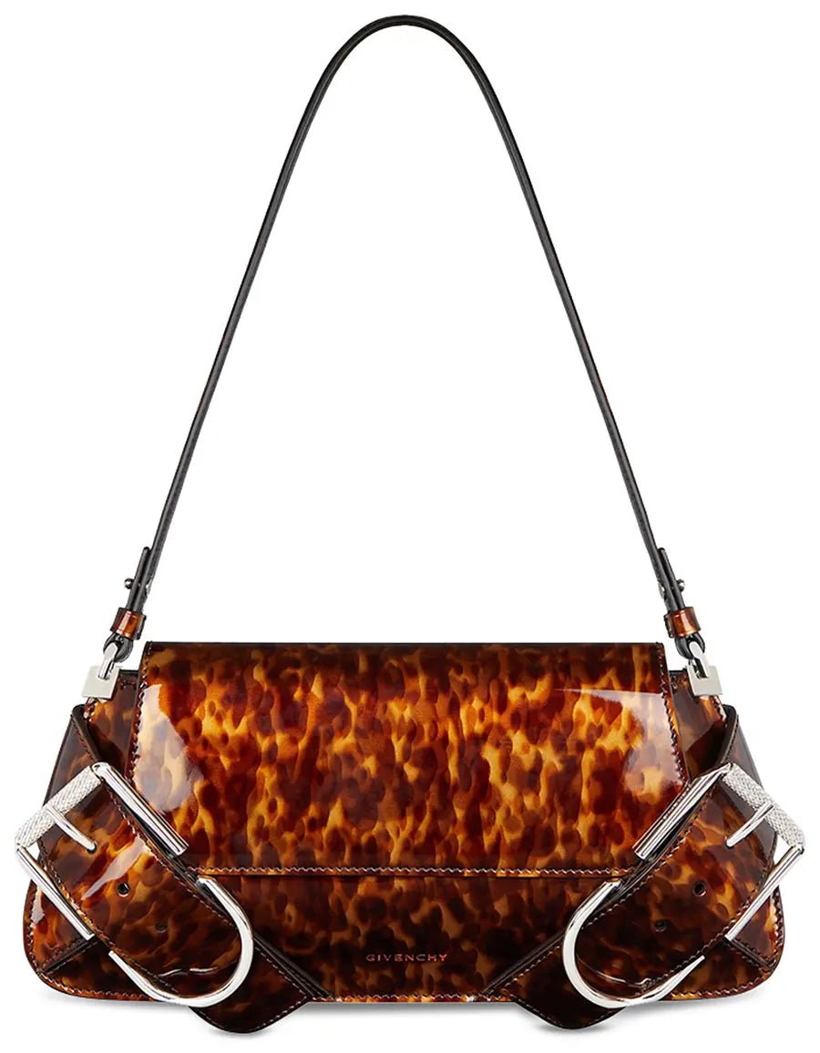 Givenchy Voyou Shoulder Flap bag in tortoiseshell leatherGivenchy