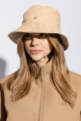 Gucci beige Monogrammed bucket hat beigeGucci
