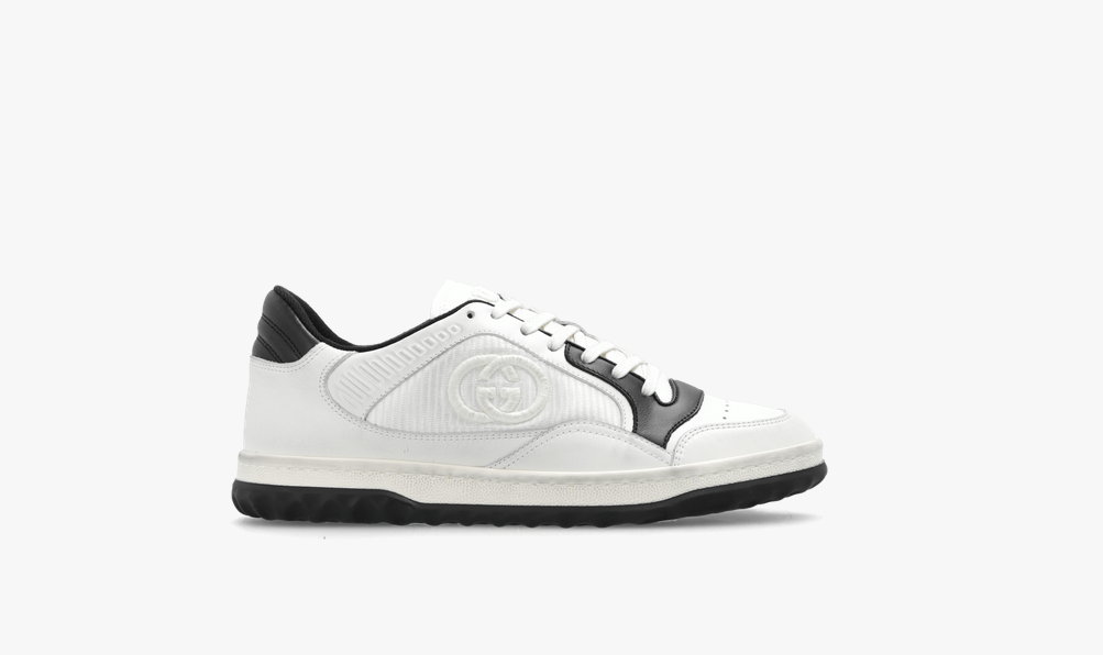 Gucci Damskie Sneakersy MAC80 Biało - czarneGucci