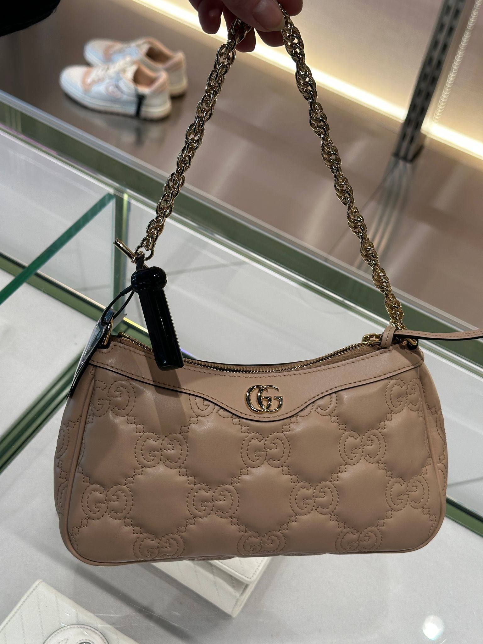 Gucci GG Matelasse Bag pink sandGucci
