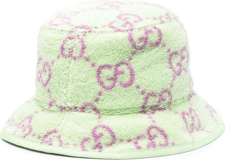 Gucci Gg plonge cloche hat greenGucci