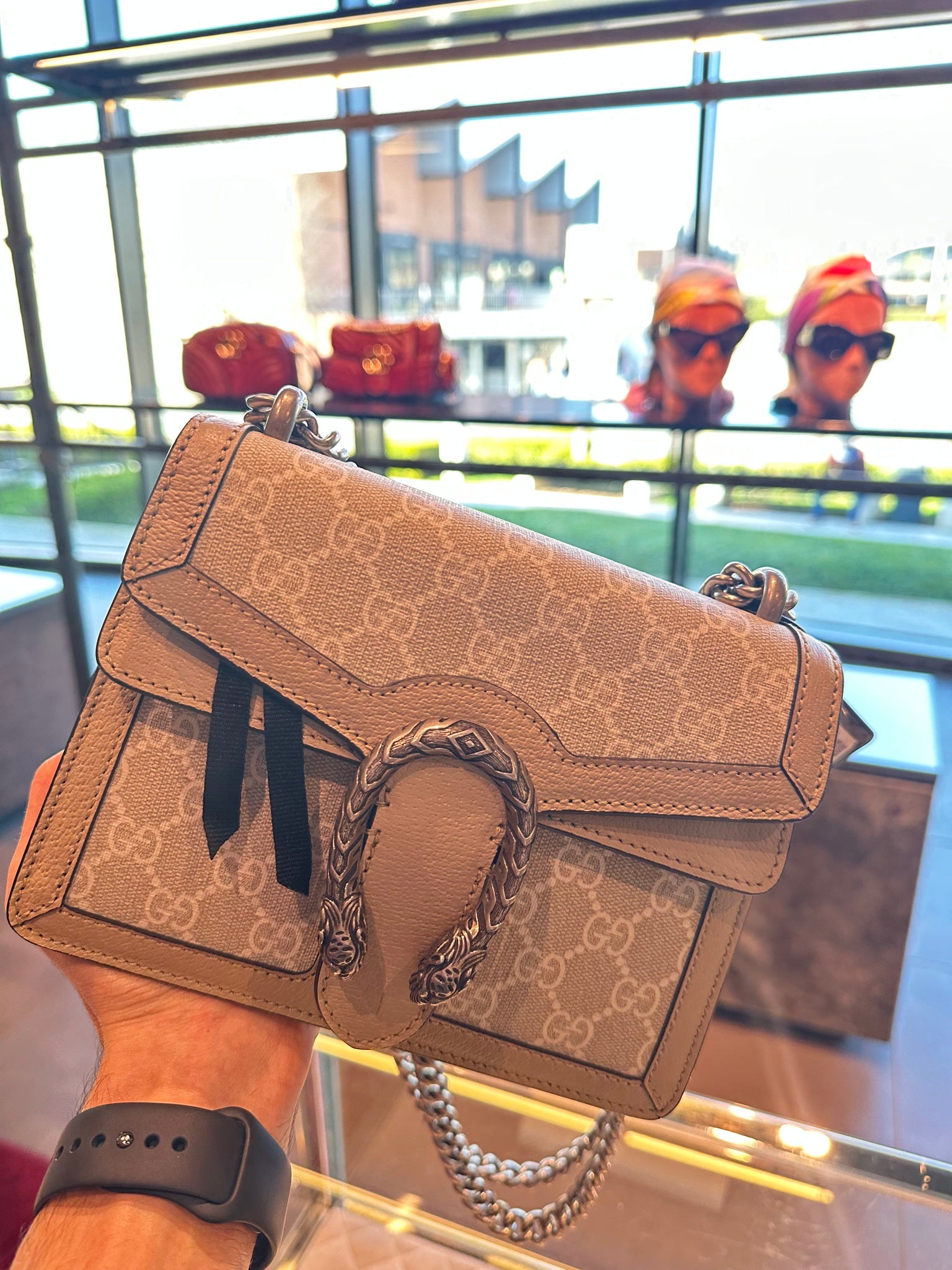 Gucci Handbag Dionysus GG Supr. Print Dollar PigprintGucci