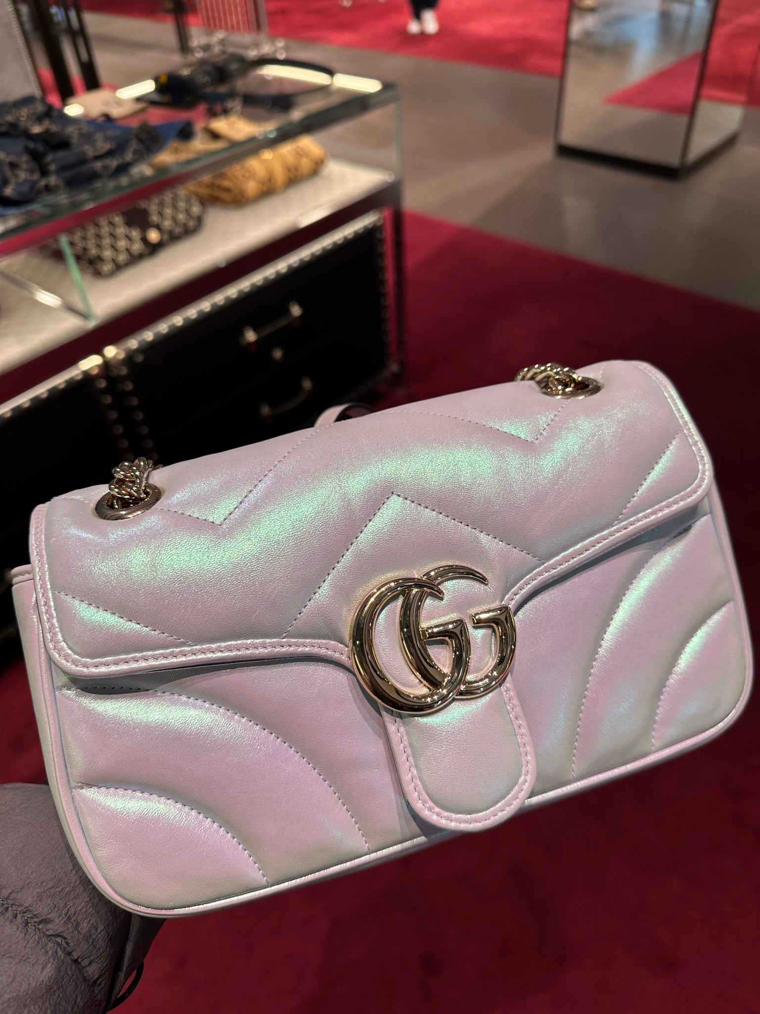 Gucci Handbag GG Marmont BlueGucci