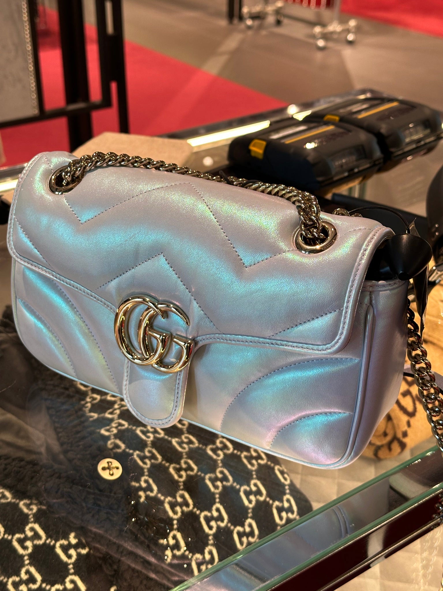 Gucci Handbag GG Marmont BlueGucci