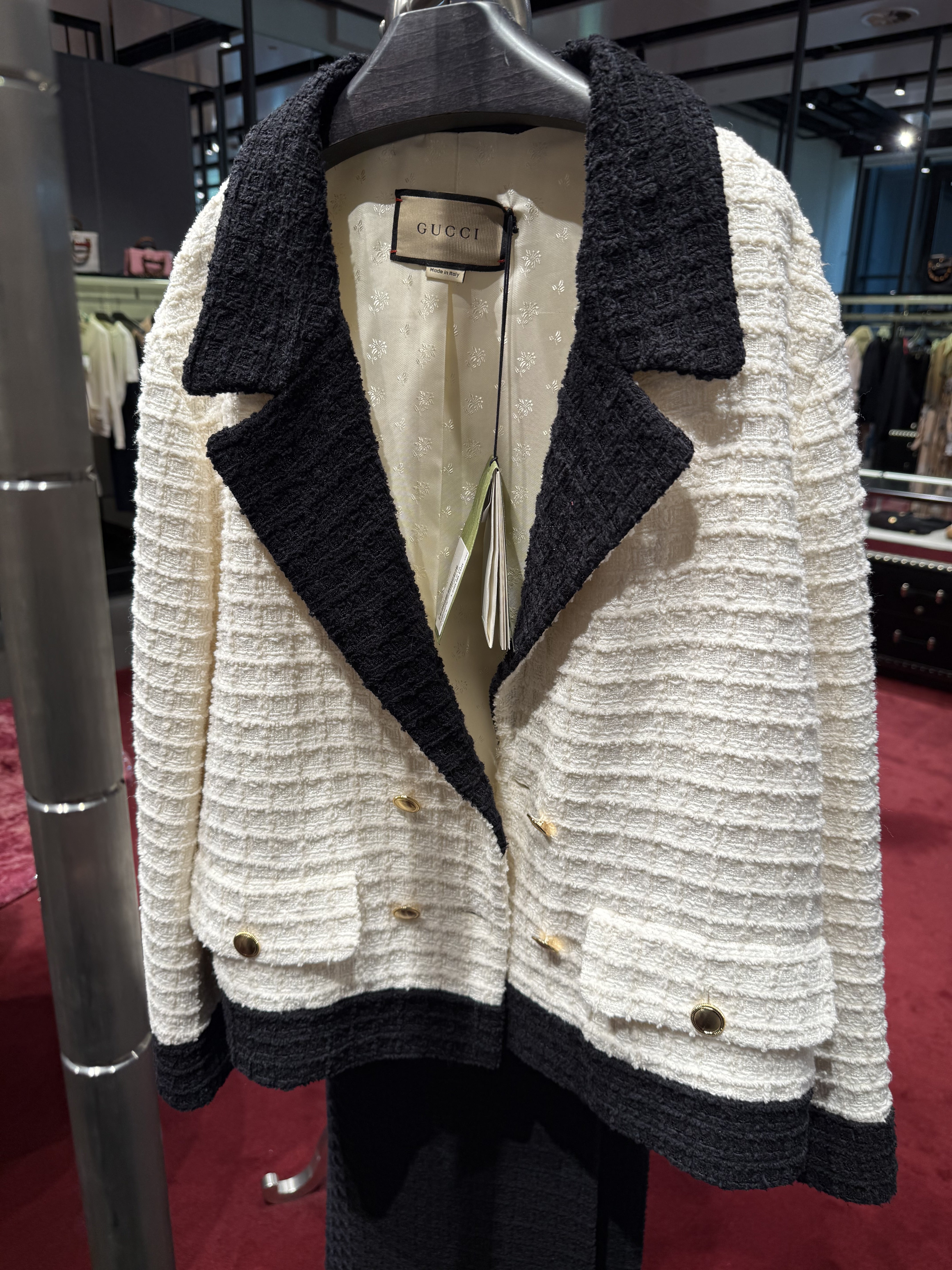Gucci Jacket Window Tweed IvoryGucci