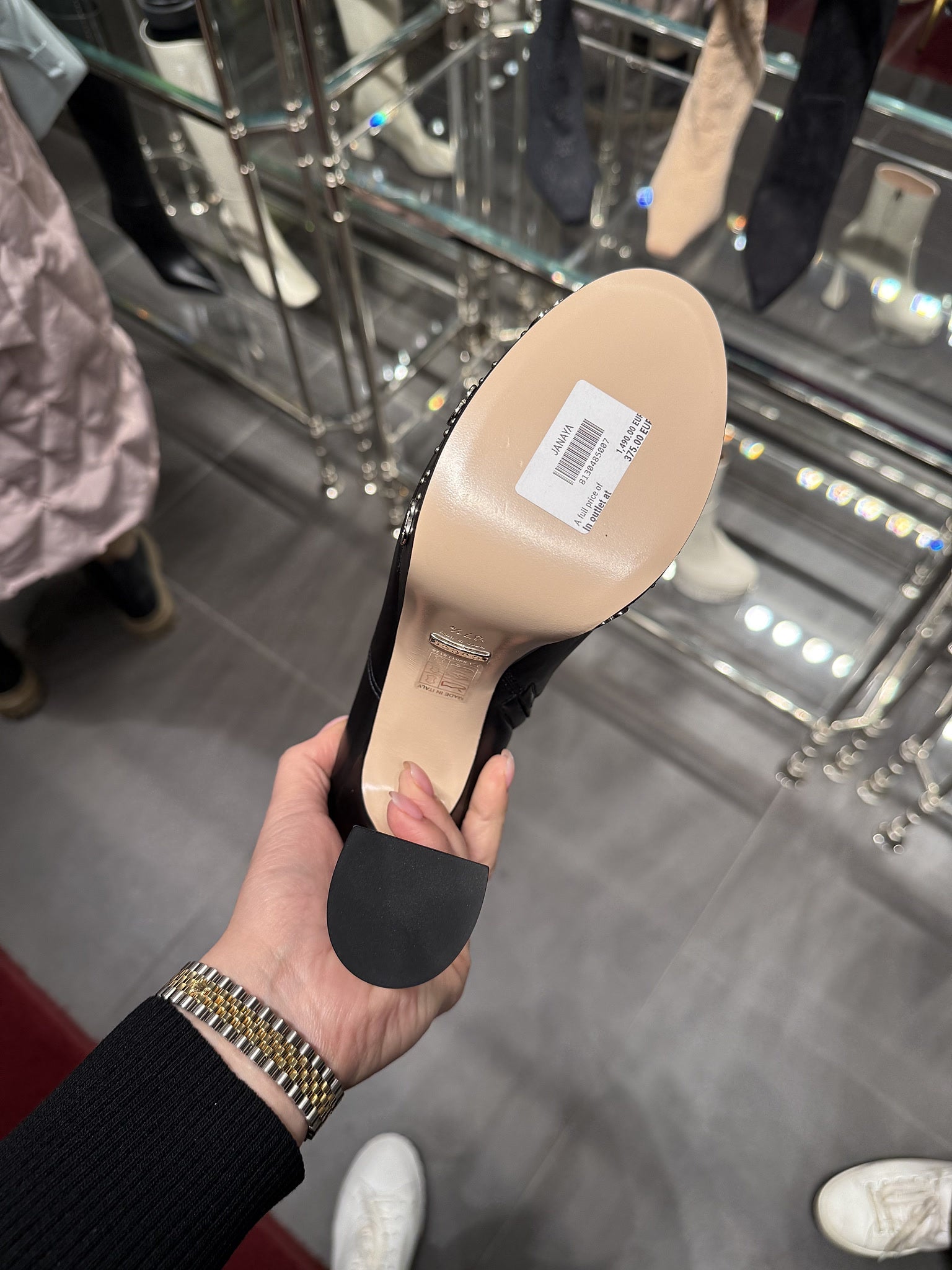 Gucci Janaya Leather Ankle BootsGucci