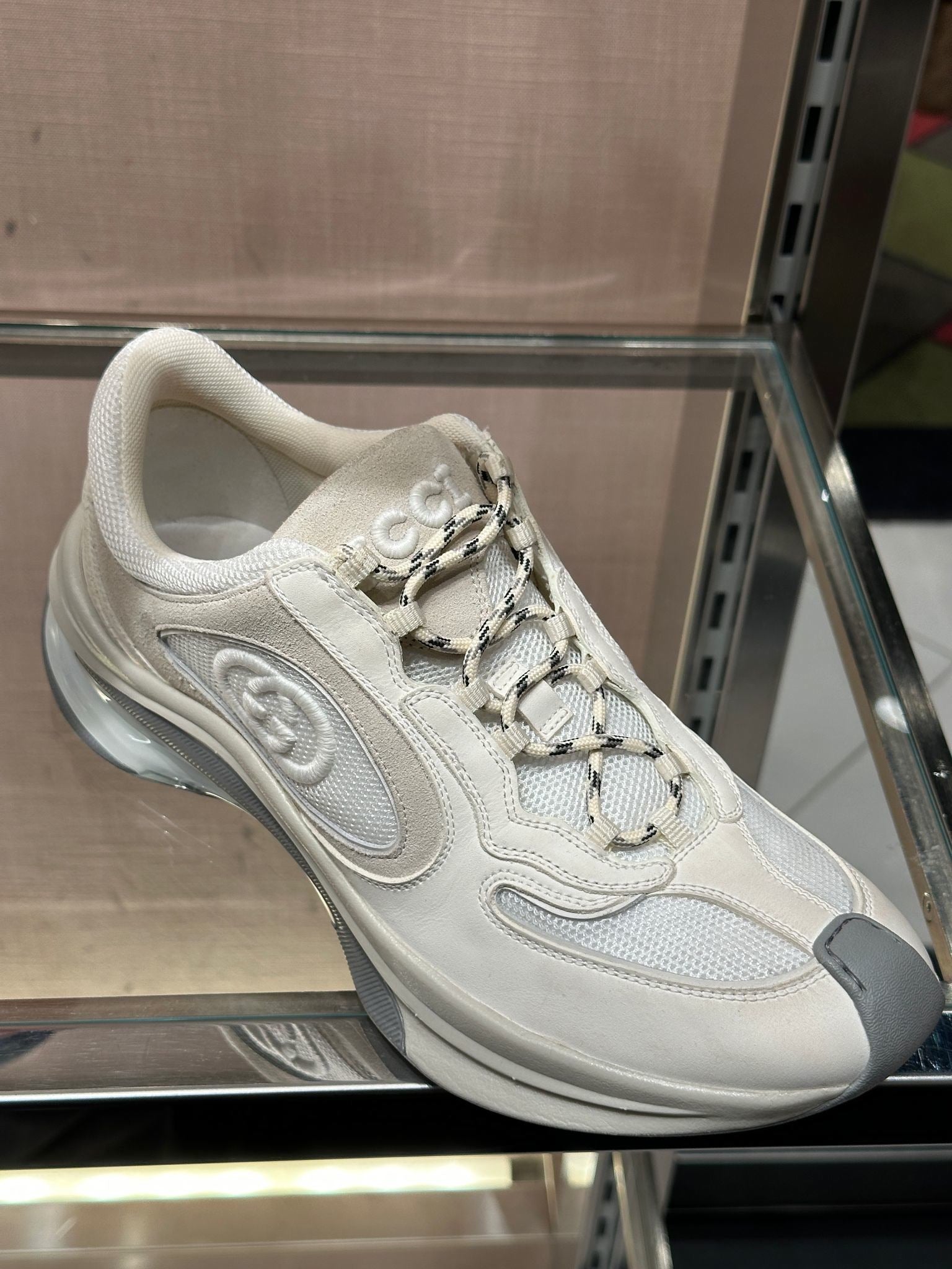 Gucci Run Premium Sneakers whiteGucci