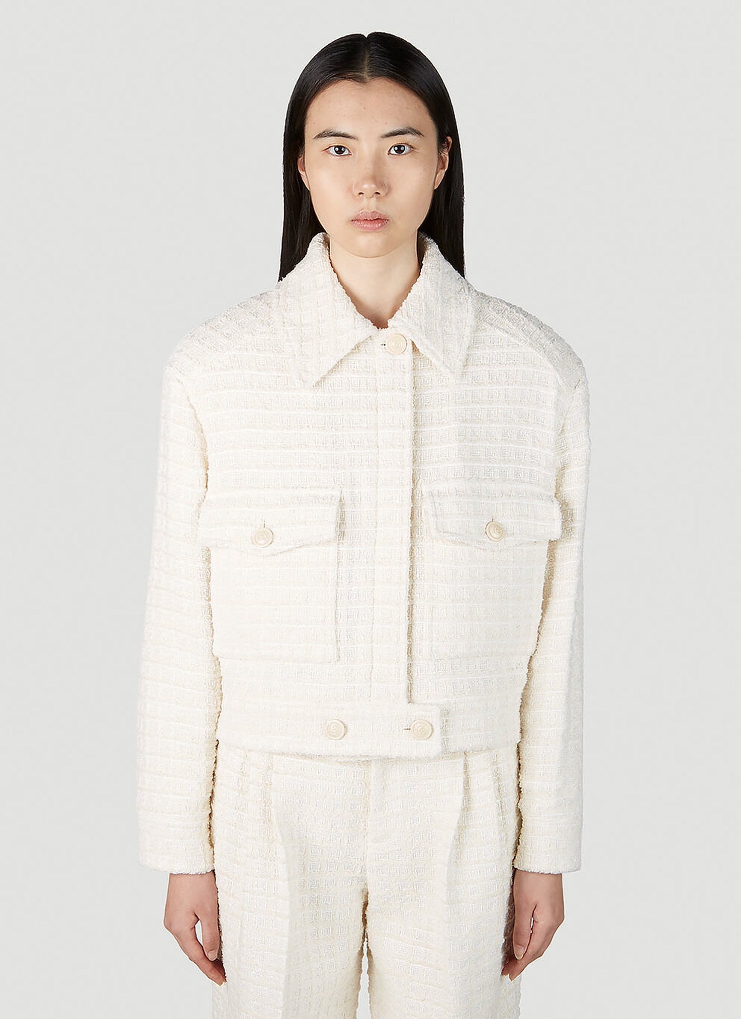 Gucci Tweed Bomber JacketGucci