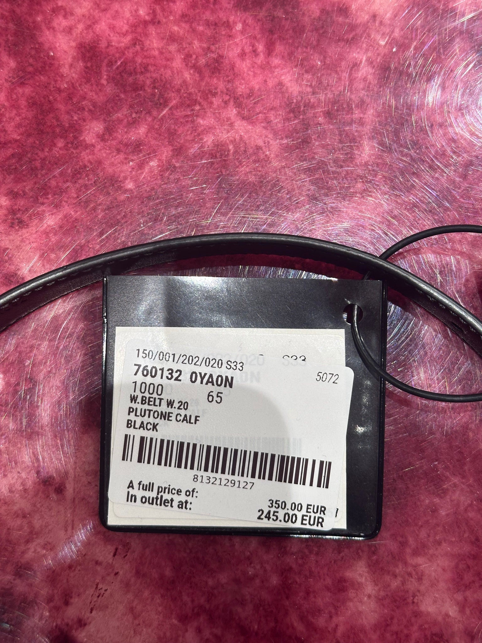 Gucci W. Belt W.20 Plutone CalfGucci